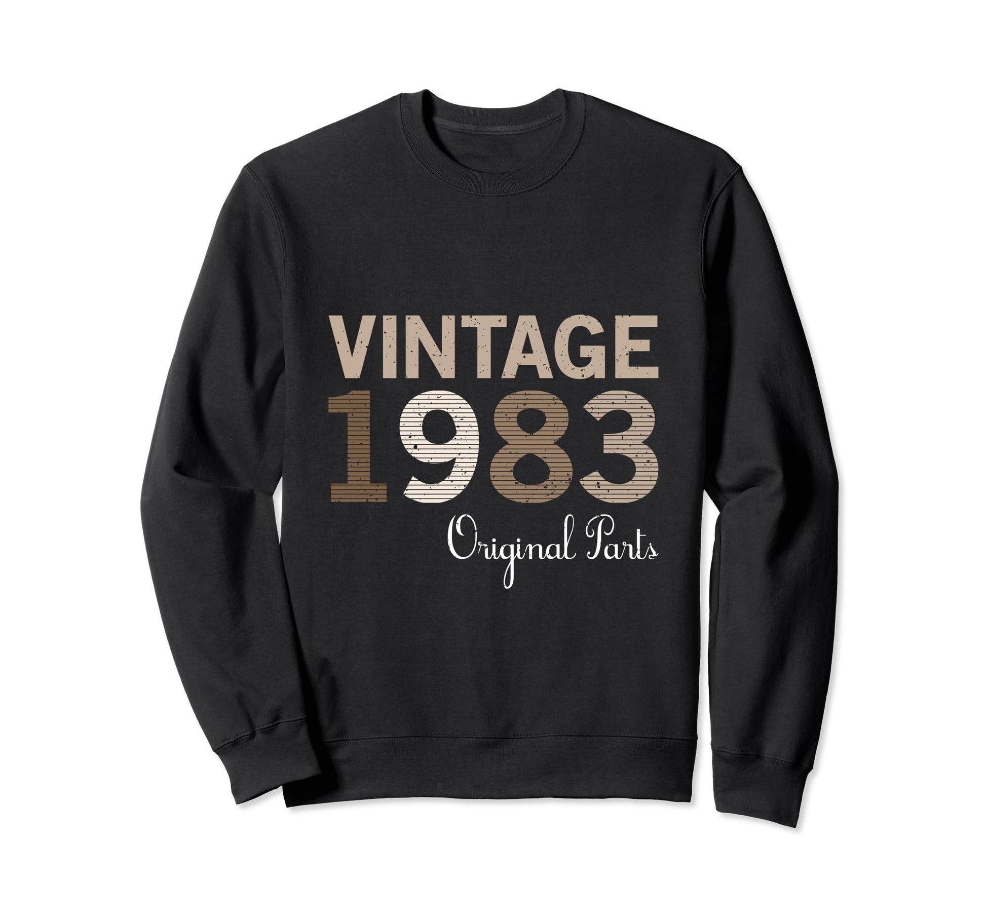 Year 1983 Gift Birthday Mom Dad Sweatshirt - Fun Novelty Design for Adults - T-Shirt, Sweatshirt, Hoodie
