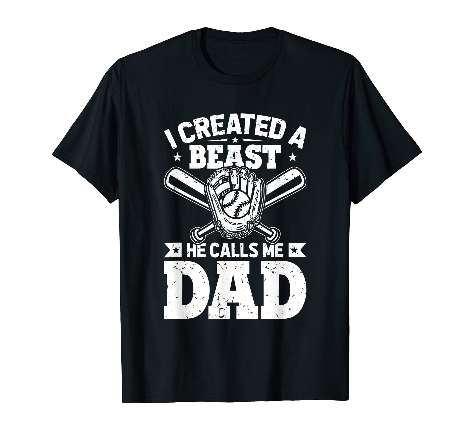 Mens Baseball Papa Funny Fathers T-Shirt - Fun Novelty Design for Adults - T-Shirt, Sweatshirt, Hoodie