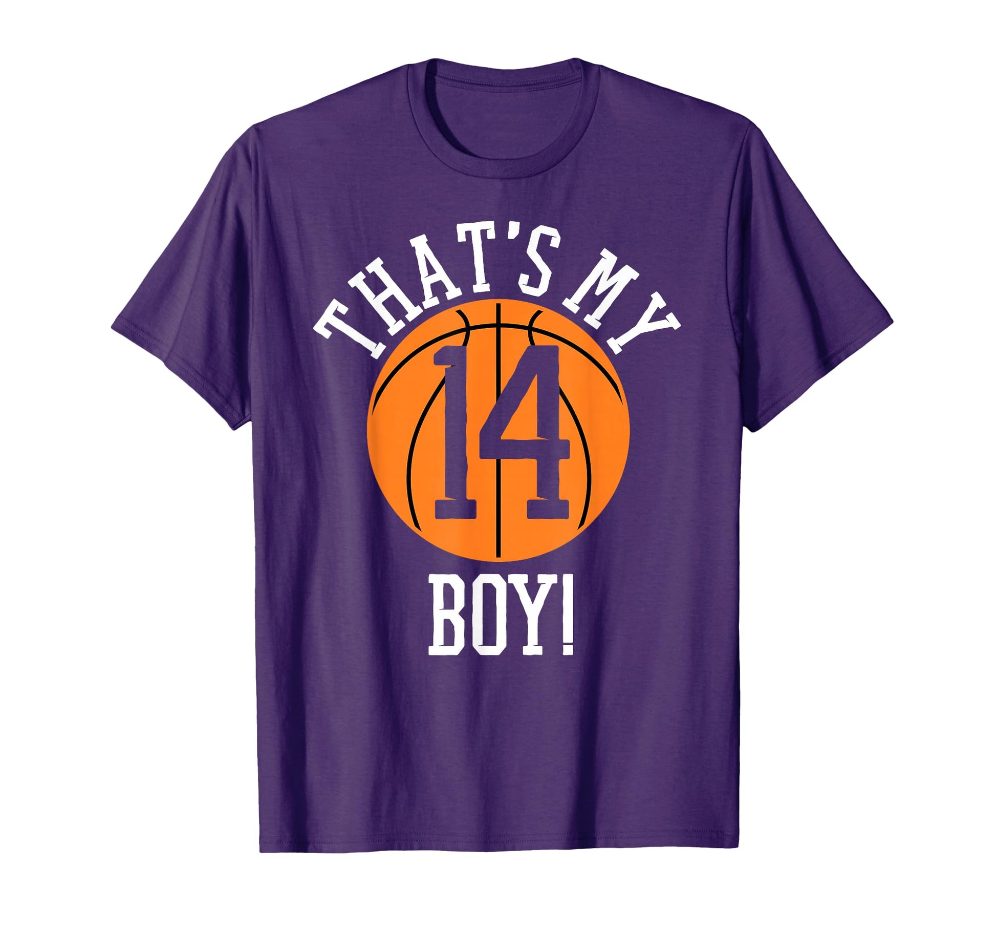 My 14 Basketball Number 14 Jersey T-Shirt - Casual Everyday Wear Men Women - T-Shirt, Sweatshirt, Hoodie
