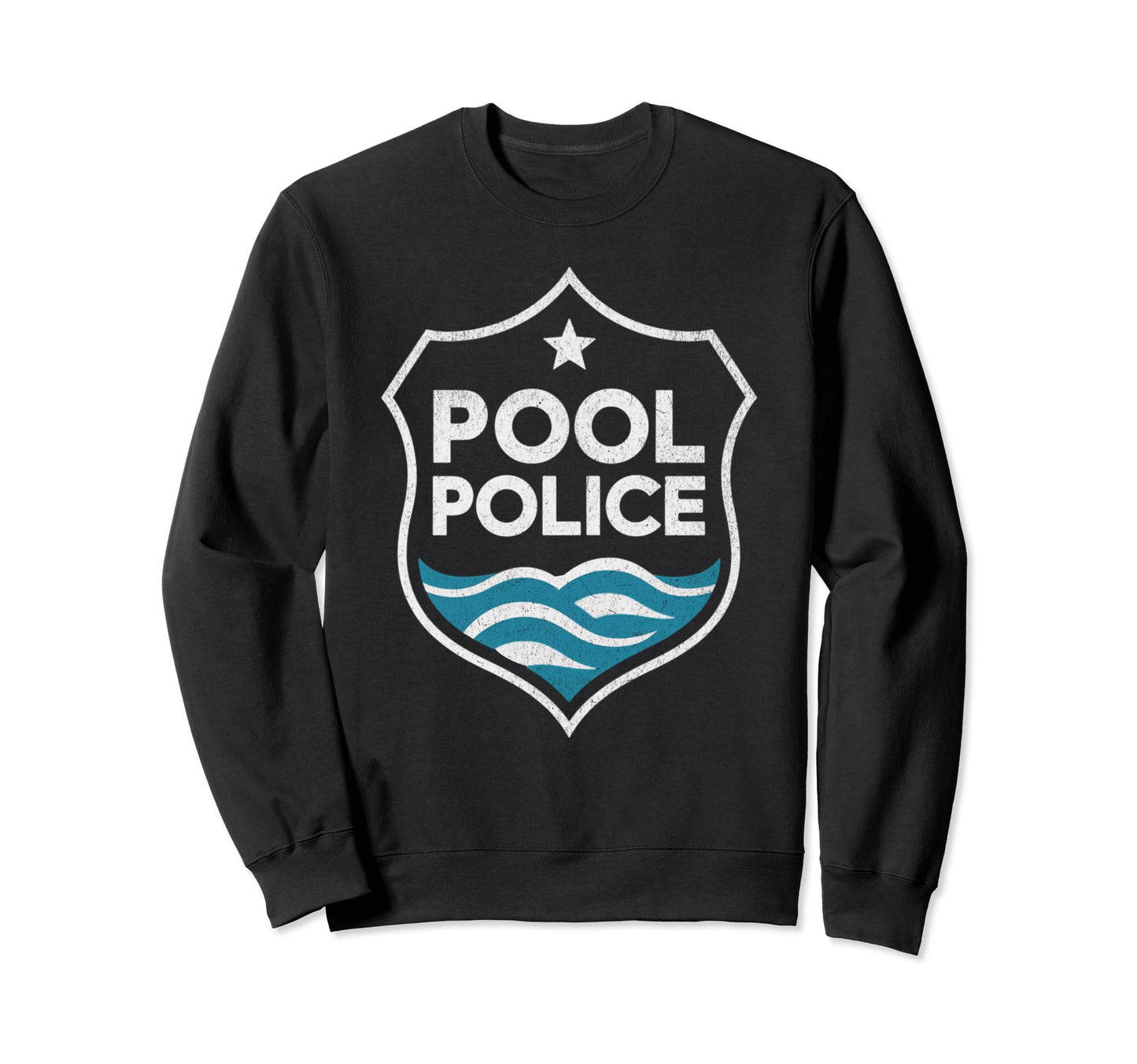 Swimming Poolside Funny Pool Sweatshirt - Custom Art Print for Adults - T-Shirt, Sweatshirt, Hoodie