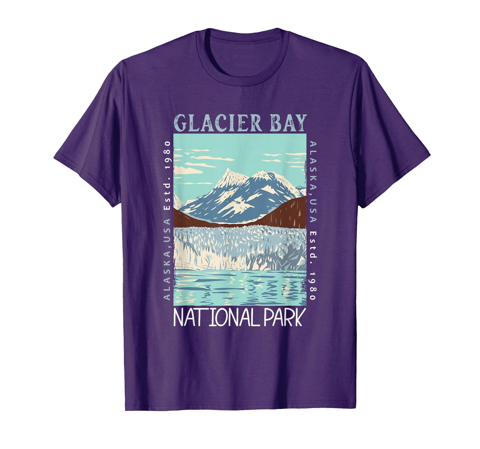 Glacier Bay National Park Alaska T-Shirt - Streetwear Style Men Women - T-Shirt, Sweatshirt, Hoodie