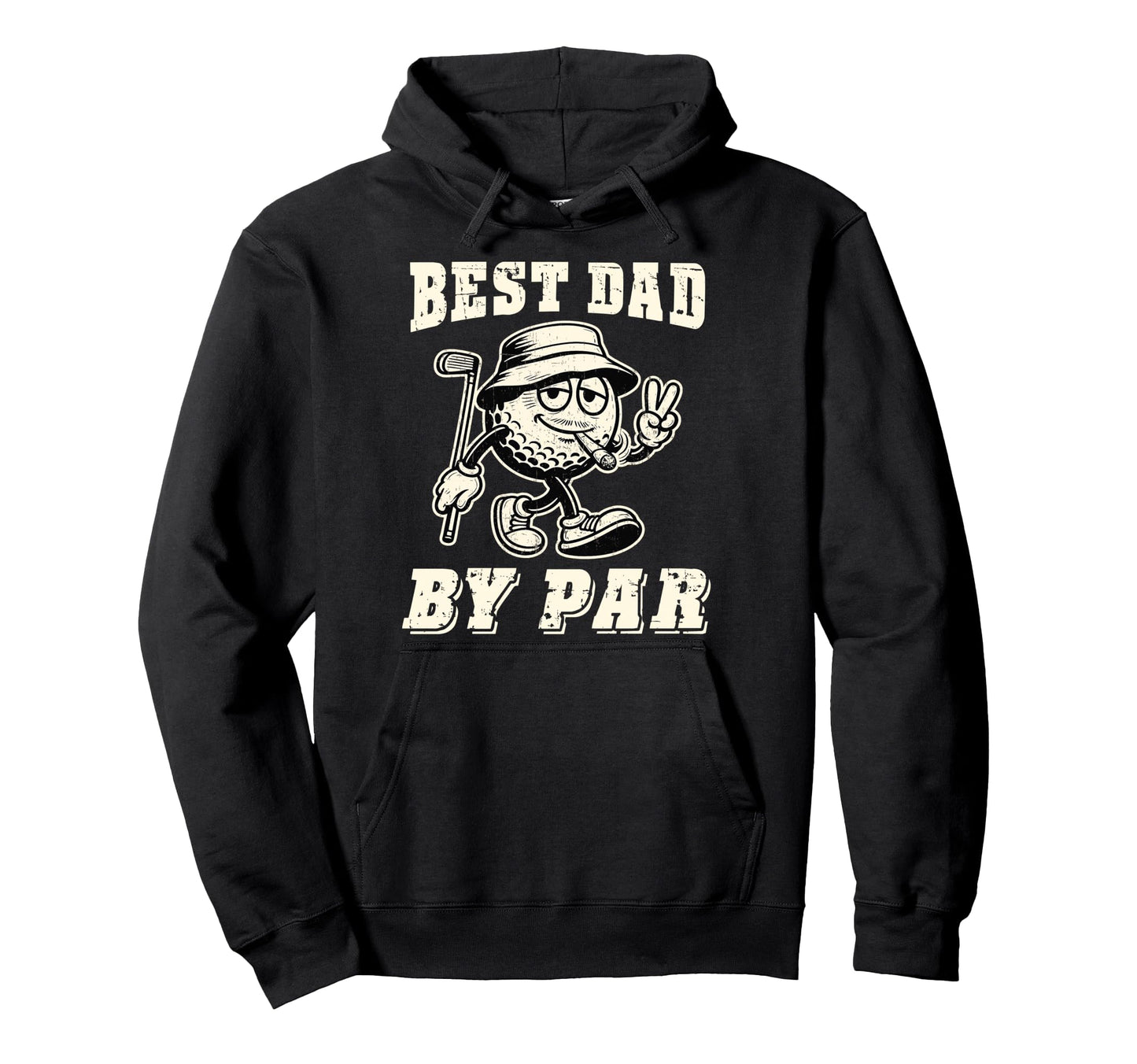 Best Dad Par Golf Dad Golfer Golfing Hoodie - Streetwear Style for Adults - T-Shirt, Sweatshirt, Hoodie