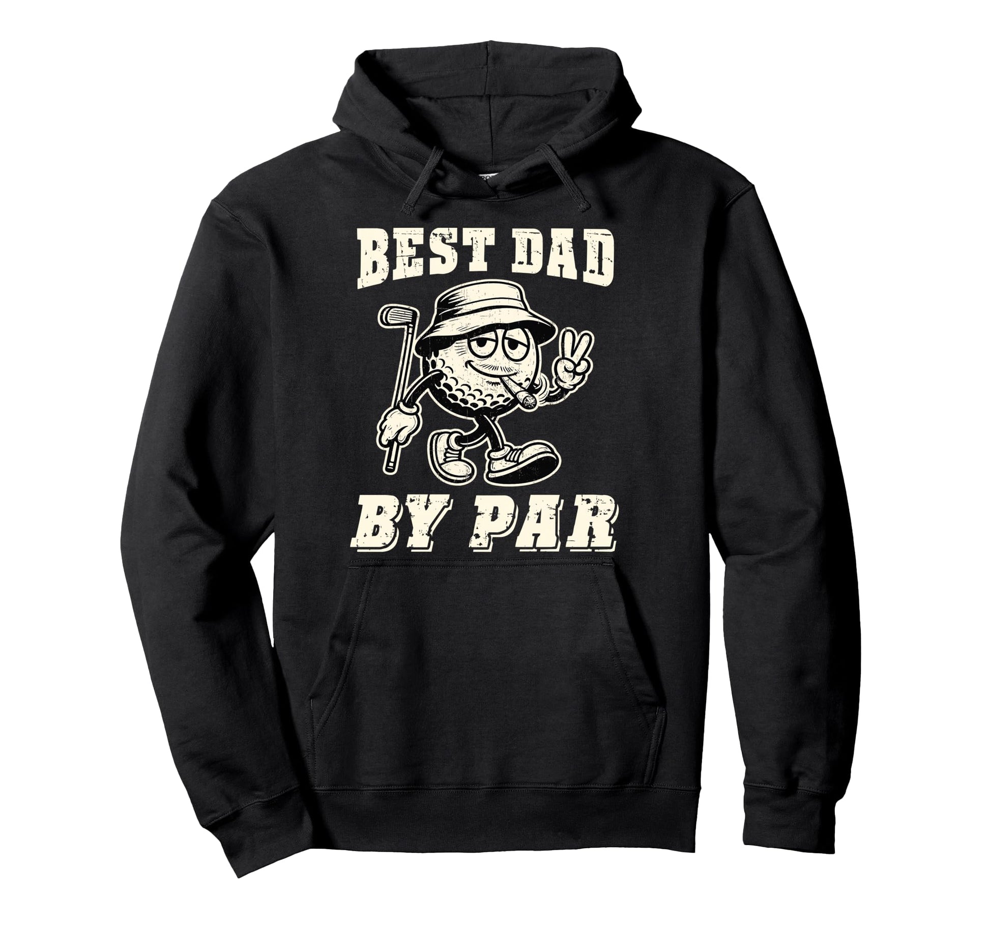 Best Dad Par Golf Dad Golfer Golfing Hoodie - Streetwear Style for Adults - T-Shirt, Sweatshirt, Hoodie