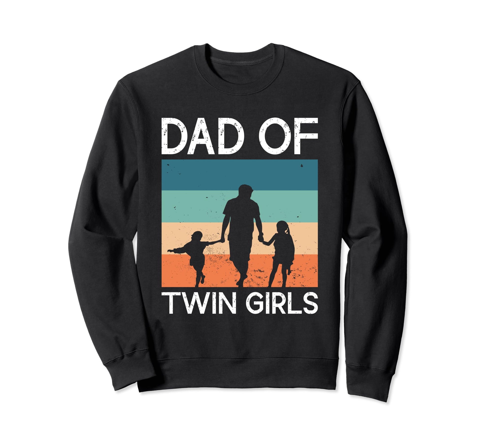 Twin Dad Father Two Dad Twin Sweatshirt - Novelty Apparel Unisex - T-Shirt, Sweatshirt, Hoodie