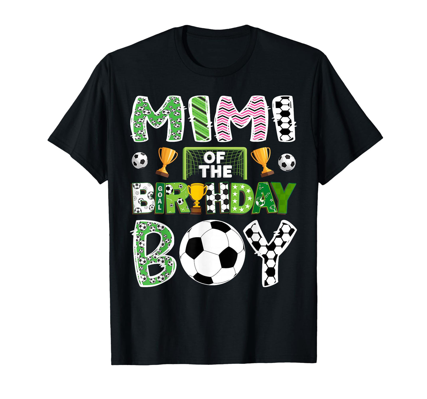 Mimi Birthday Soccer Player Game Day T-Shirt - Graphic Print for Adults - T-Shirt, Sweatshirt, Hoodie
