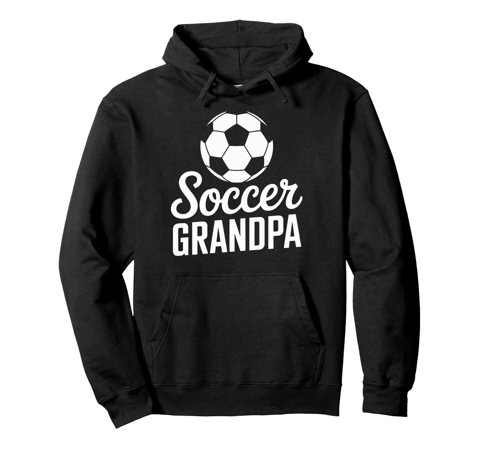 Soccer Grandpa Football Lover Grandpa Hoodie - Minimalist Print for Adults - T-Shirt, Sweatshirt, Hoodie