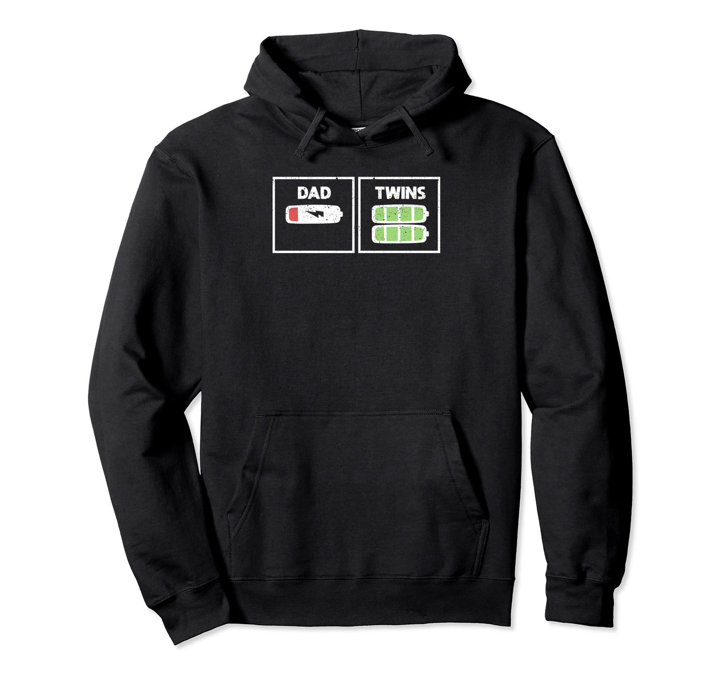 Dad Twins Funny Best Fathers Day Birthday Hoodie - Custom Art Print Unisex - T-Shirt, Sweatshirt, Hoodie