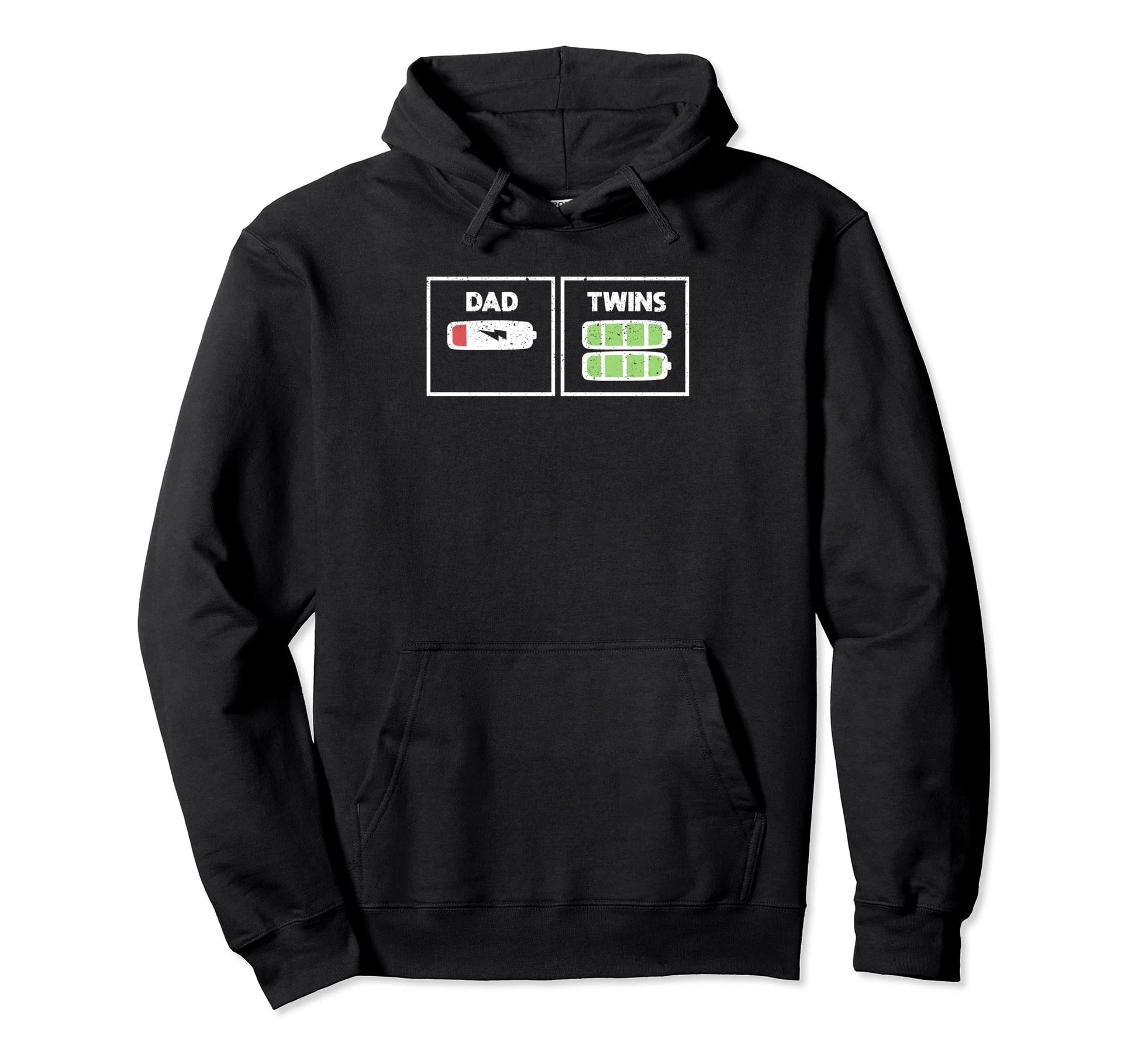 Dad Twins Funny Best Fathers Day Birthday Hoodie - Custom Art Print Unisex - T-Shirt, Sweatshirt, Hoodie