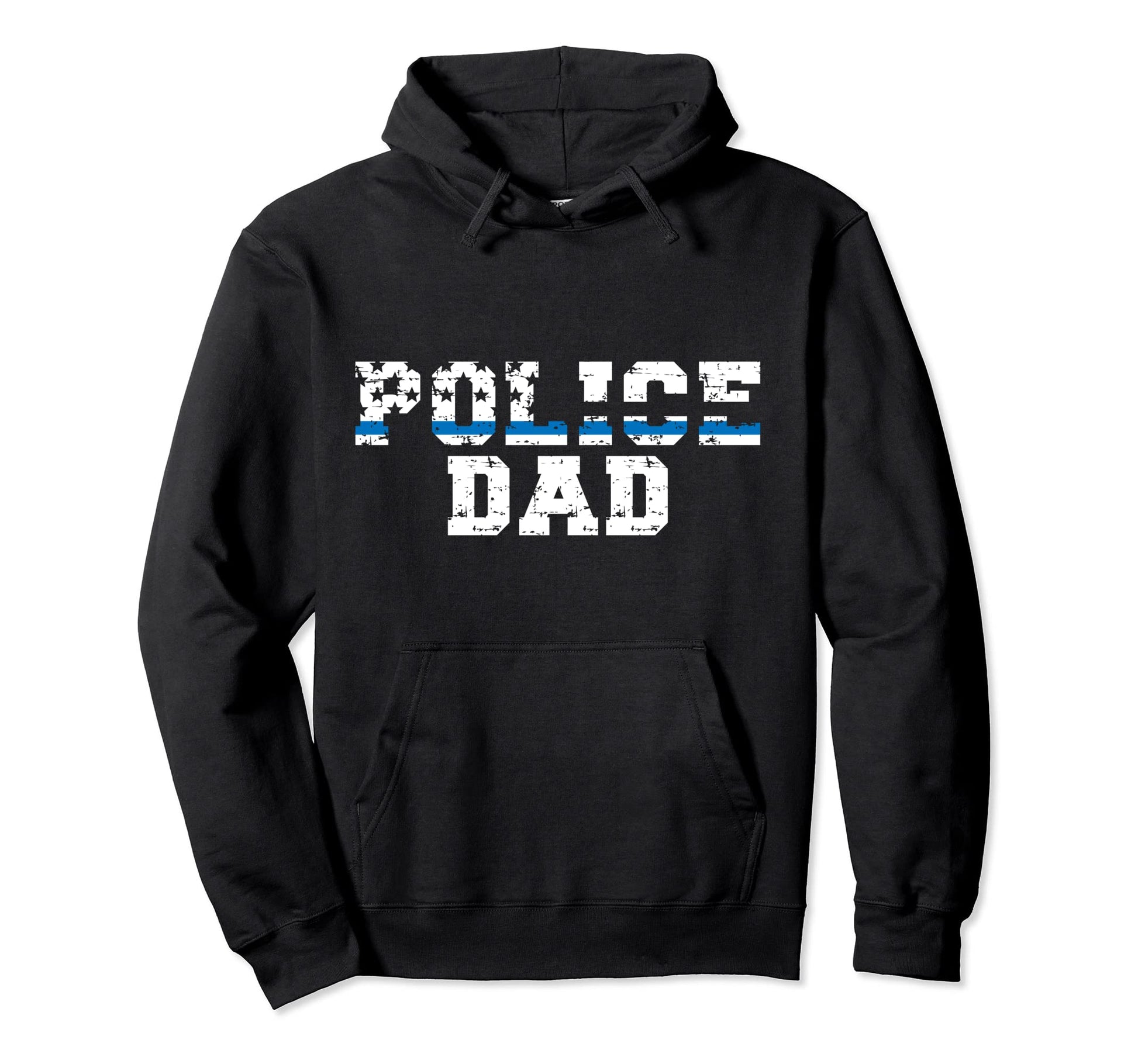 Police Dad Police Officer Dad Police Father Hoodie - Unique Graphic Unisex - T-Shirt, Sweatshirt, Hoodie