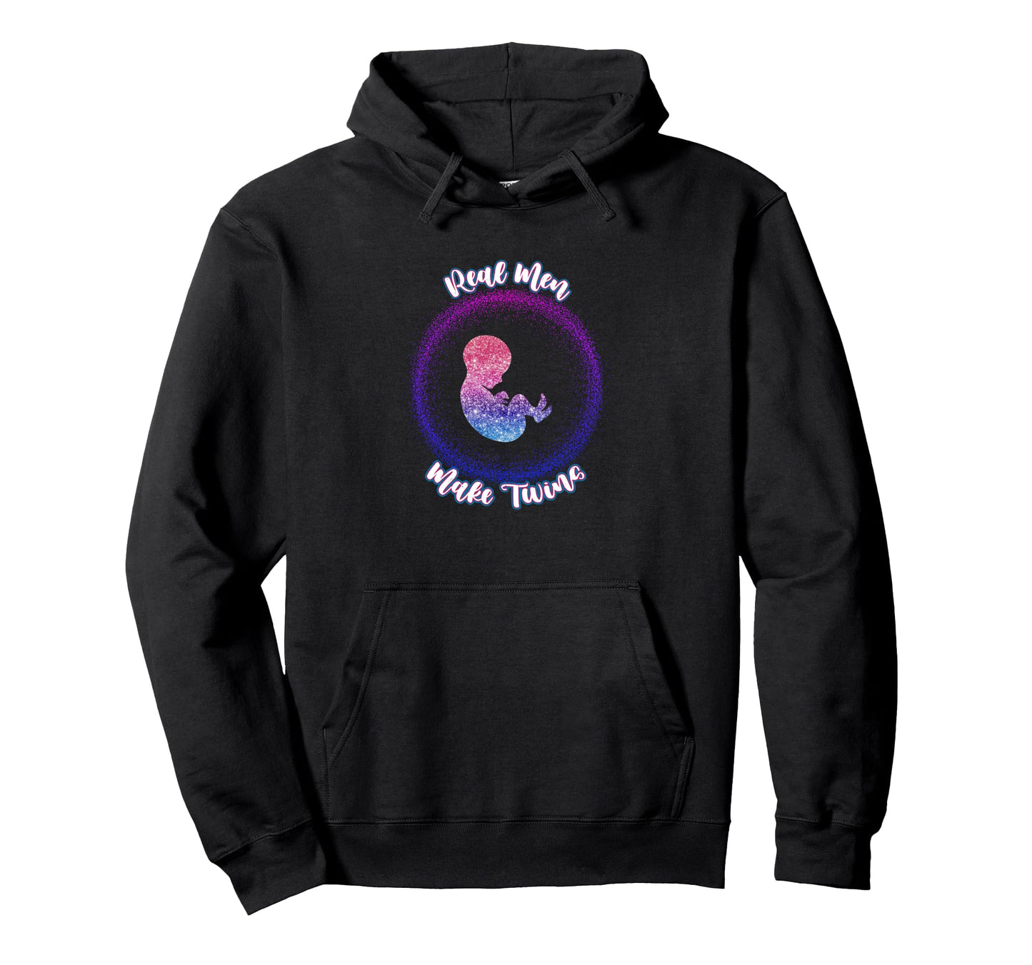 Real Make Twins Dad To Be Gender Reveal New Hoodie - Unique Graphic Unisex - T-Shirt, Sweatshirt, Hoodie