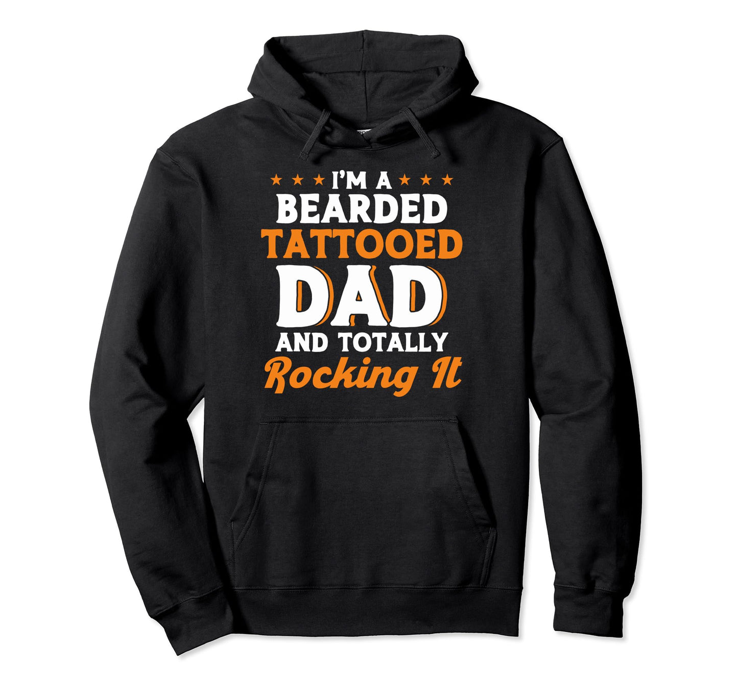 Beard Grooming Bearded Im Bearded Tattooed Hoodie - Novelty Apparel Unisex - T-Shirt, Sweatshirt, Hoodie