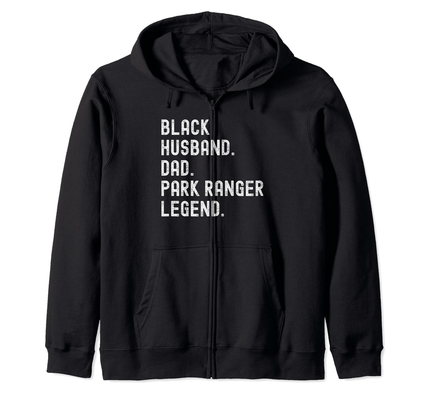 Husband Dad Park Ranger Shirts Black T-Shirt - Minimalist Print for Adults - T-Shirt, Sweatshirt, Hoodie