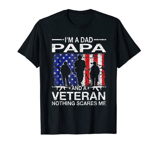 American Flag Im Dad Papa And T-Shirt - Fun Novelty Design Men Women - T-Shirt, Sweatshirt, Hoodie