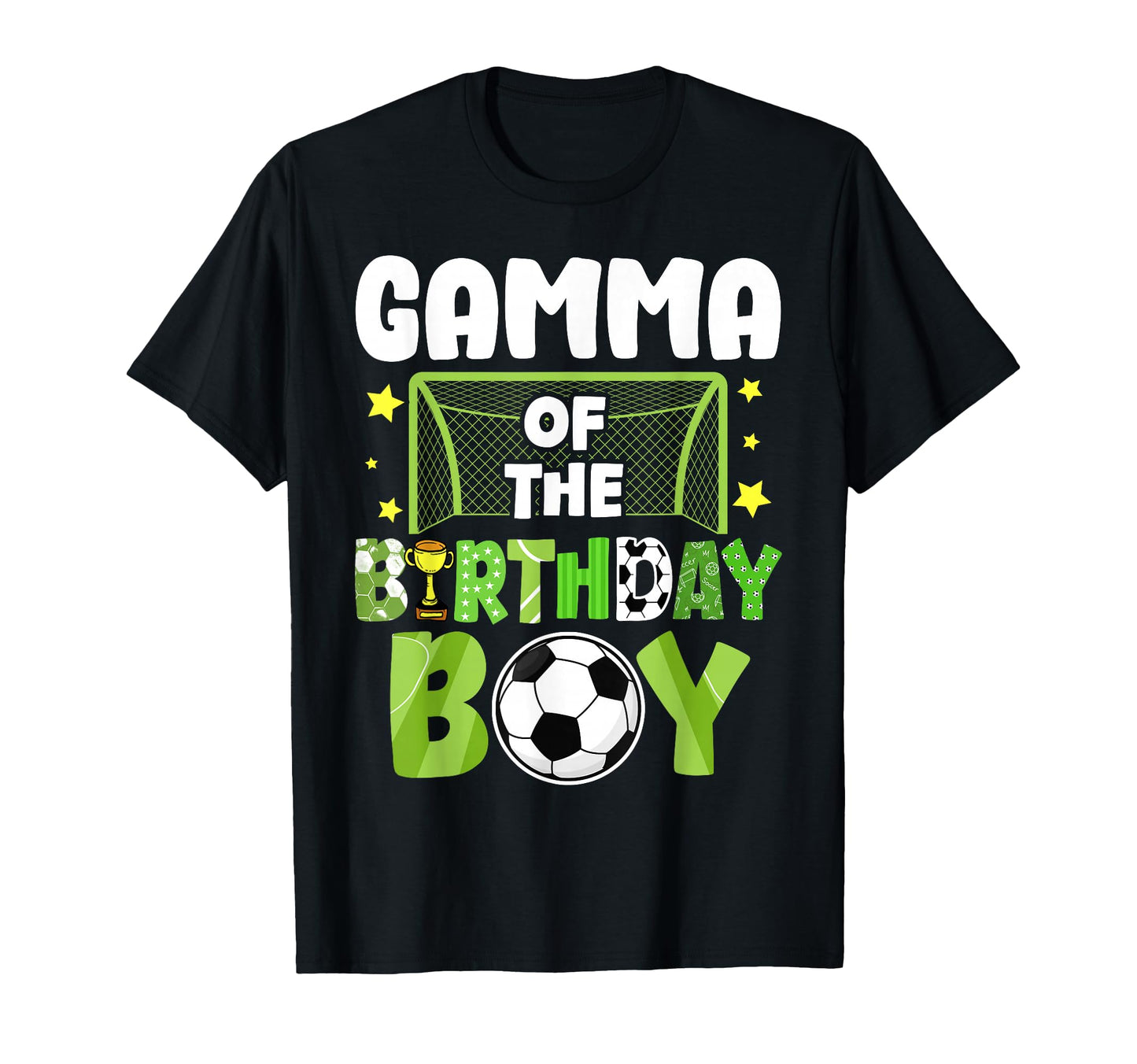 Soccer Gamma Birthday Party Family T-Shirt - Fun Novelty Design Men Women - T-Shirt, Sweatshirt, Hoodie