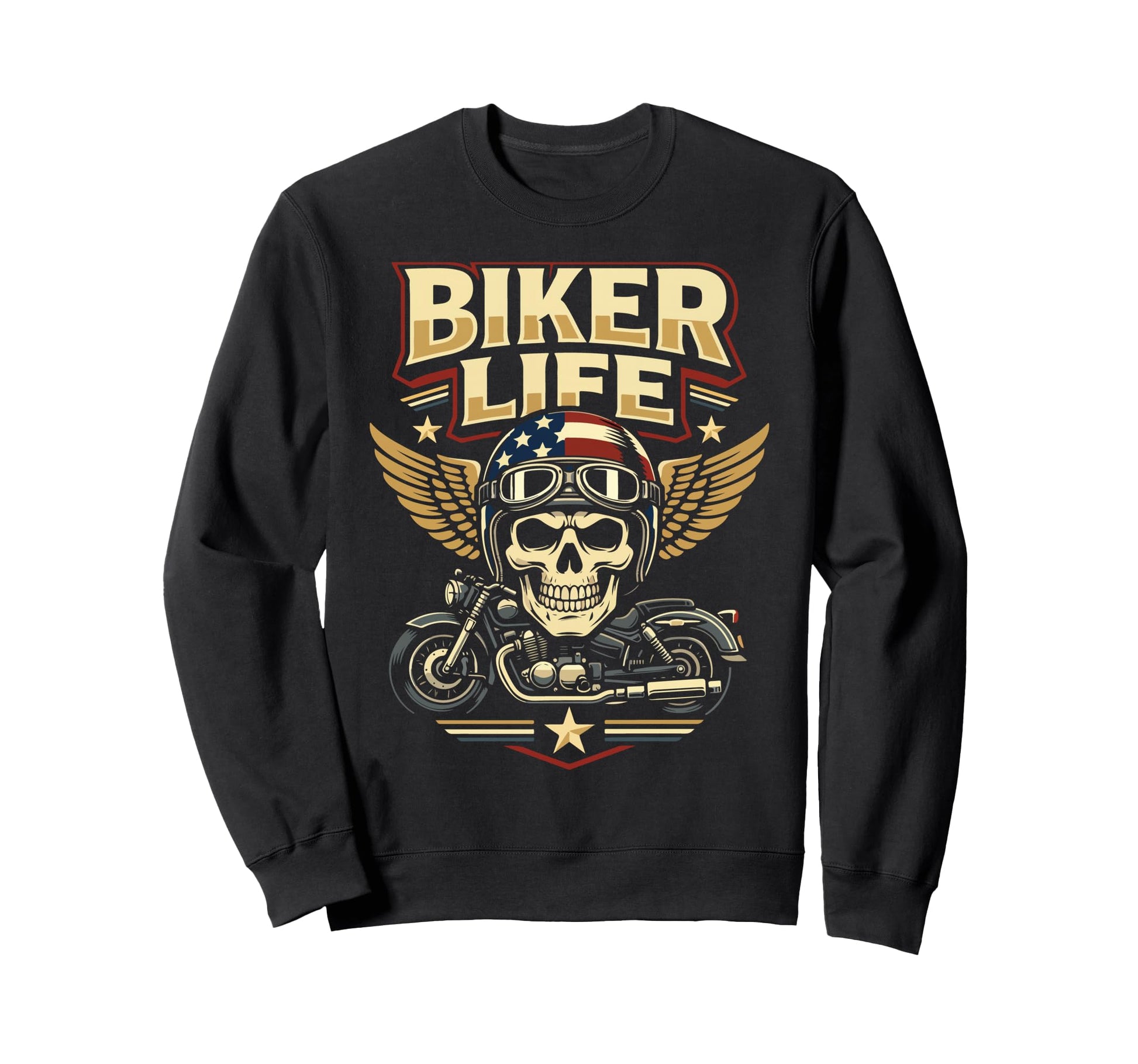 Motorcycle Biker Biker Life Sweatshirt - Novelty Apparel for Adults - T-Shirt, Sweatshirt, Hoodie