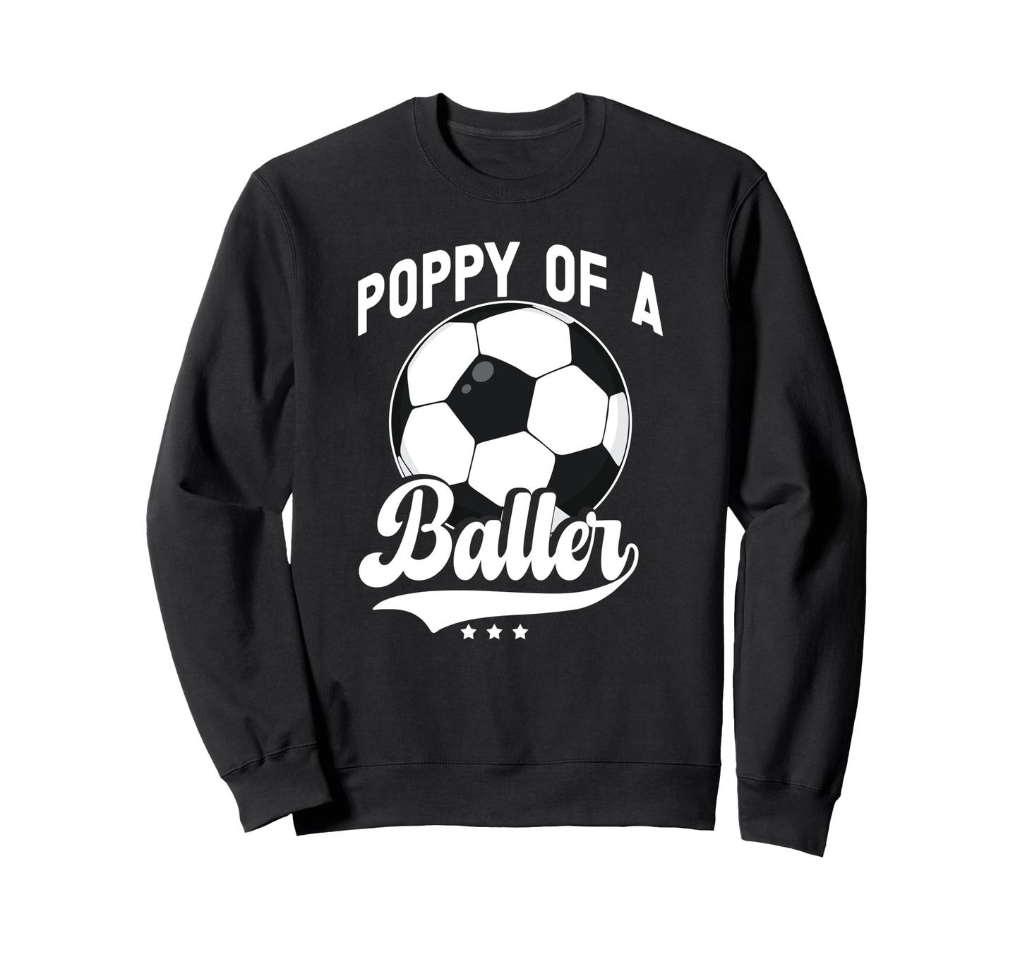 Poppy Baller Soccer Poppy Soccer Sweatshirt - Unique Graphic for Adults - T-Shirt, Sweatshirt, Hoodie