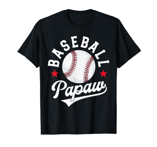 Baseball Papaw Matching Family Papa T-Shirt - Novelty Apparel Unisex - T-Shirt, Sweatshirt, Hoodie