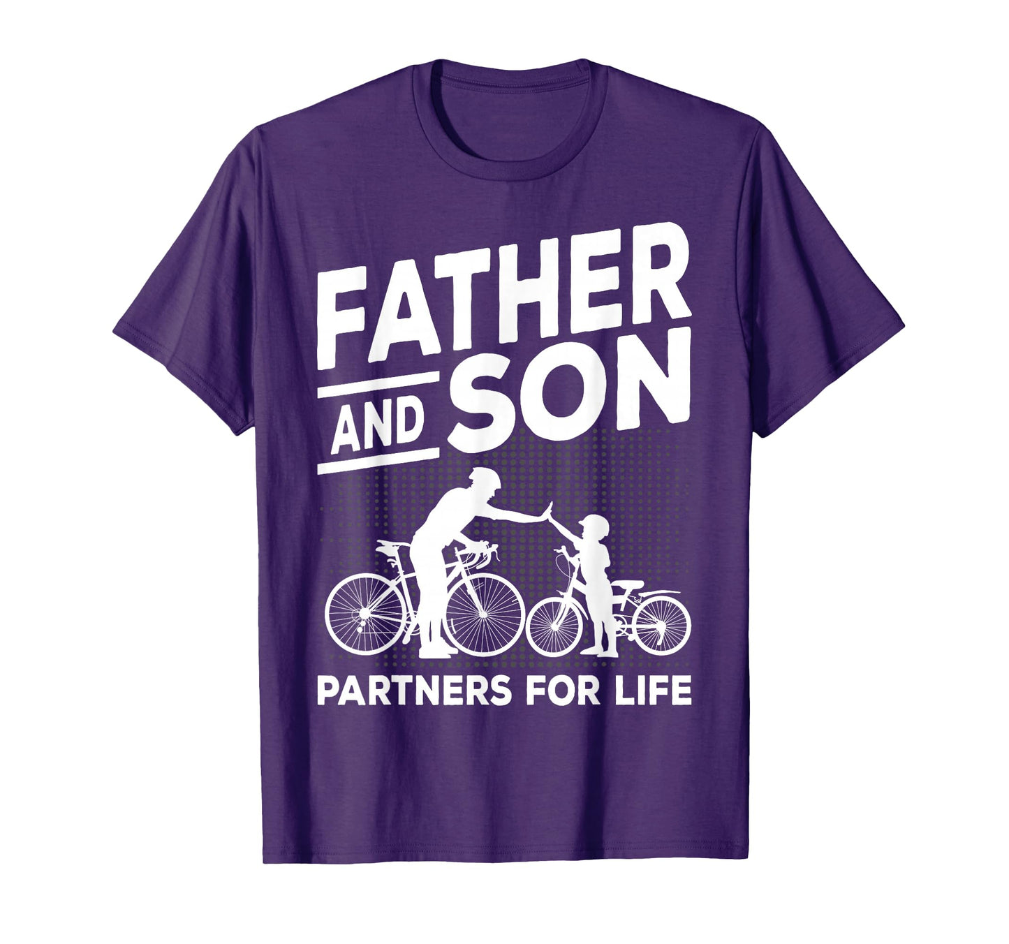 Cycling Father And Son Bicycle Riding T-Shirt - Graphic Print for Adults - T-Shirt, Sweatshirt, Hoodie
