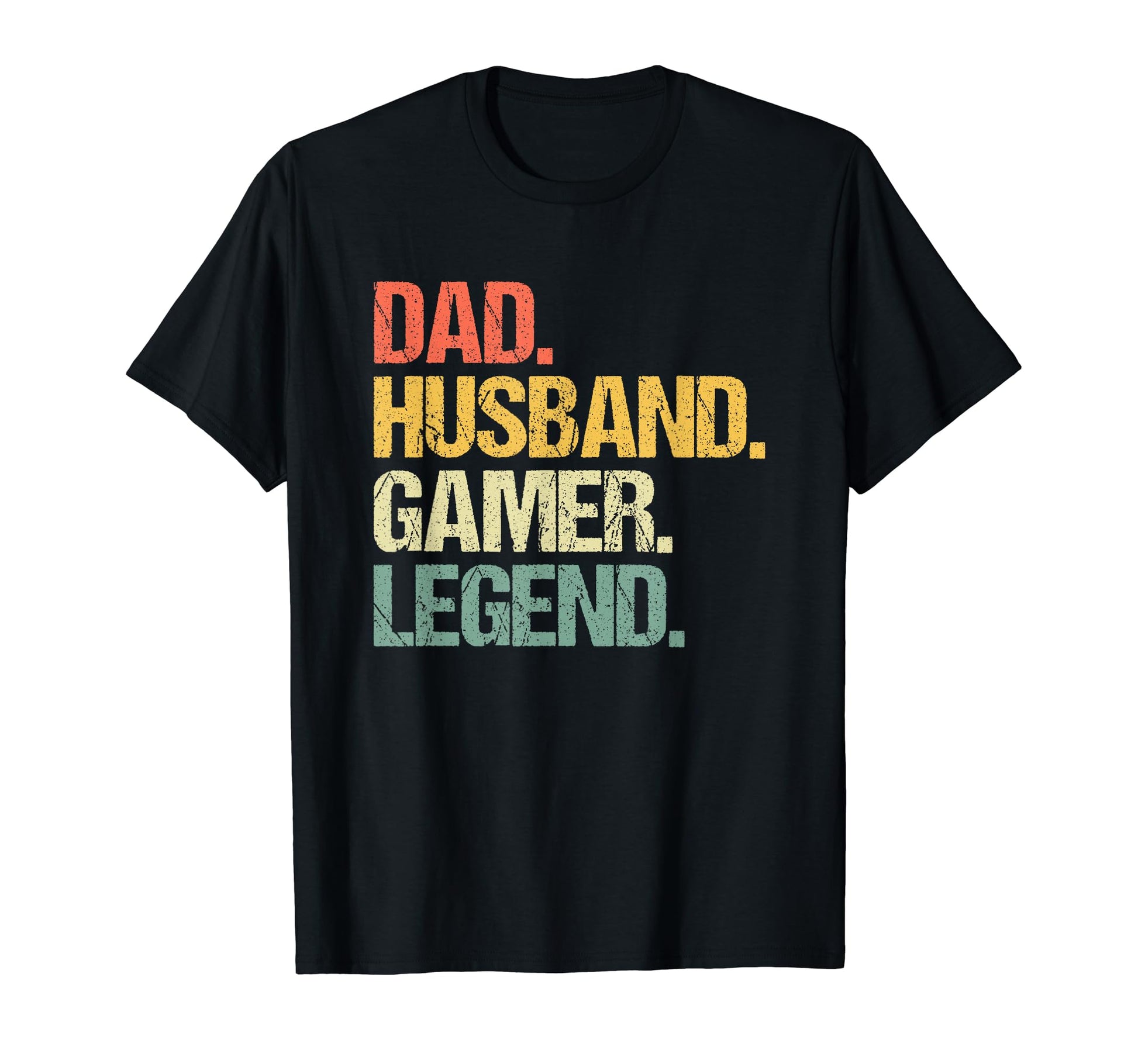 Dad Husband Gamer Legend Funny Gamer T-Shirt - Aesthetic Graphic Unisex - T-Shirt, Sweatshirt, Hoodie