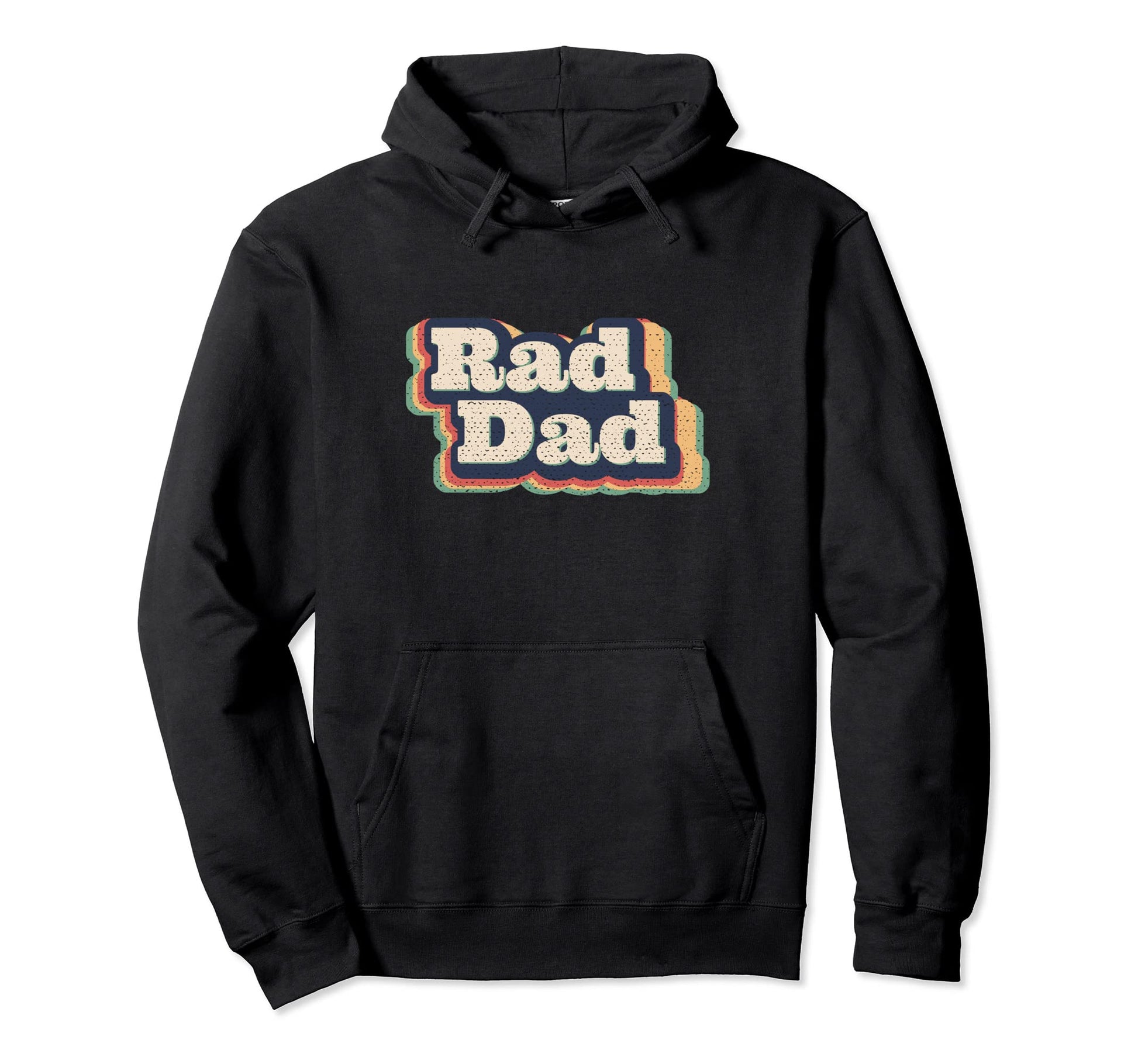 Fathers Day Dad Gifts Rad Dad Hoodie - Trendy Graphic Unisex - T-Shirt, Sweatshirt, Hoodie