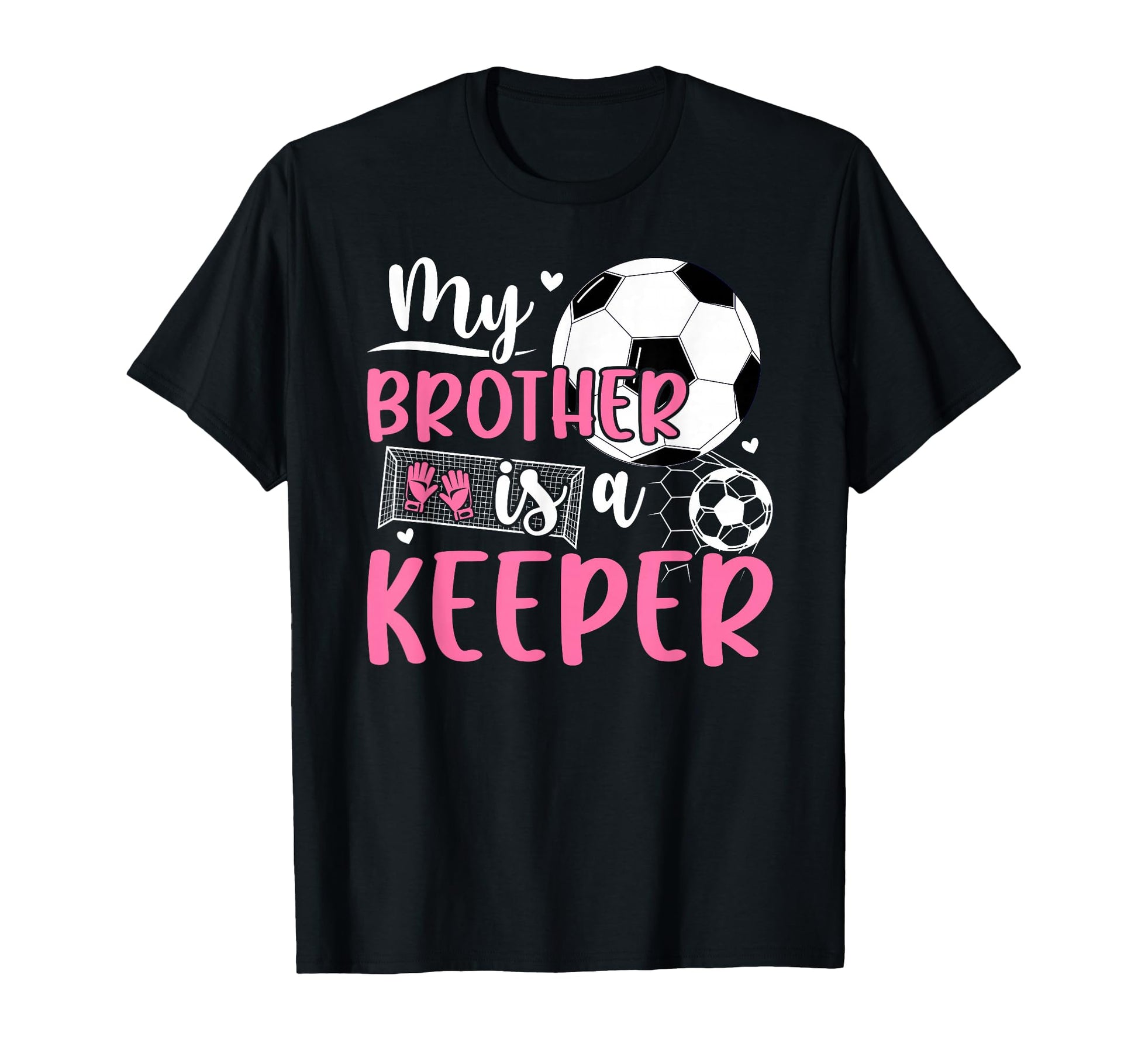 Proud Soccer Keeper Sister Soccer T-Shirt - Minimalist Print Men Women - T-Shirt, Sweatshirt, Hoodie