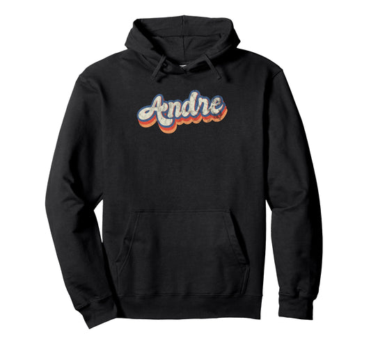 Andre Personalized Name Custom Lettering Hoodie - Unique Graphic Men Women - T-Shirt, Sweatshirt, Hoodie