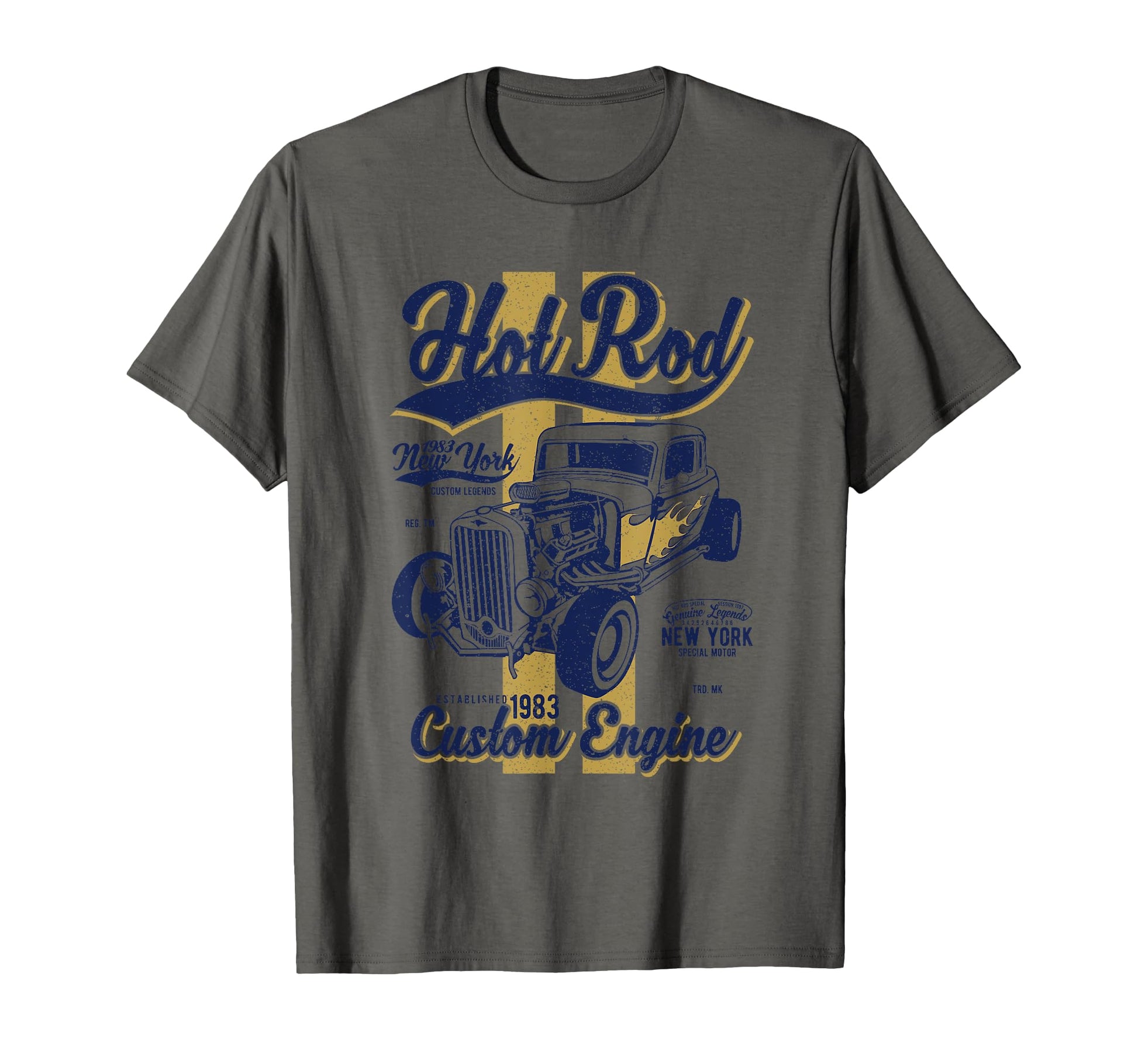 Hot Rod Custom Engine Hot Rod T-Shirt - Casual Everyday Wear Men Women - T-Shirt, Sweatshirt, Hoodie