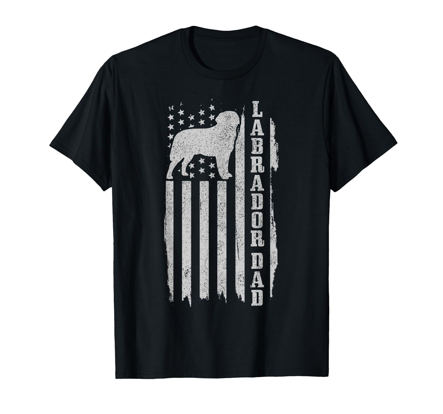Best Labrador Dad Ever Patriotic Co T-Shirt - Fun Novelty Design for Adults - T-Shirt, Sweatshirt, Hoodie