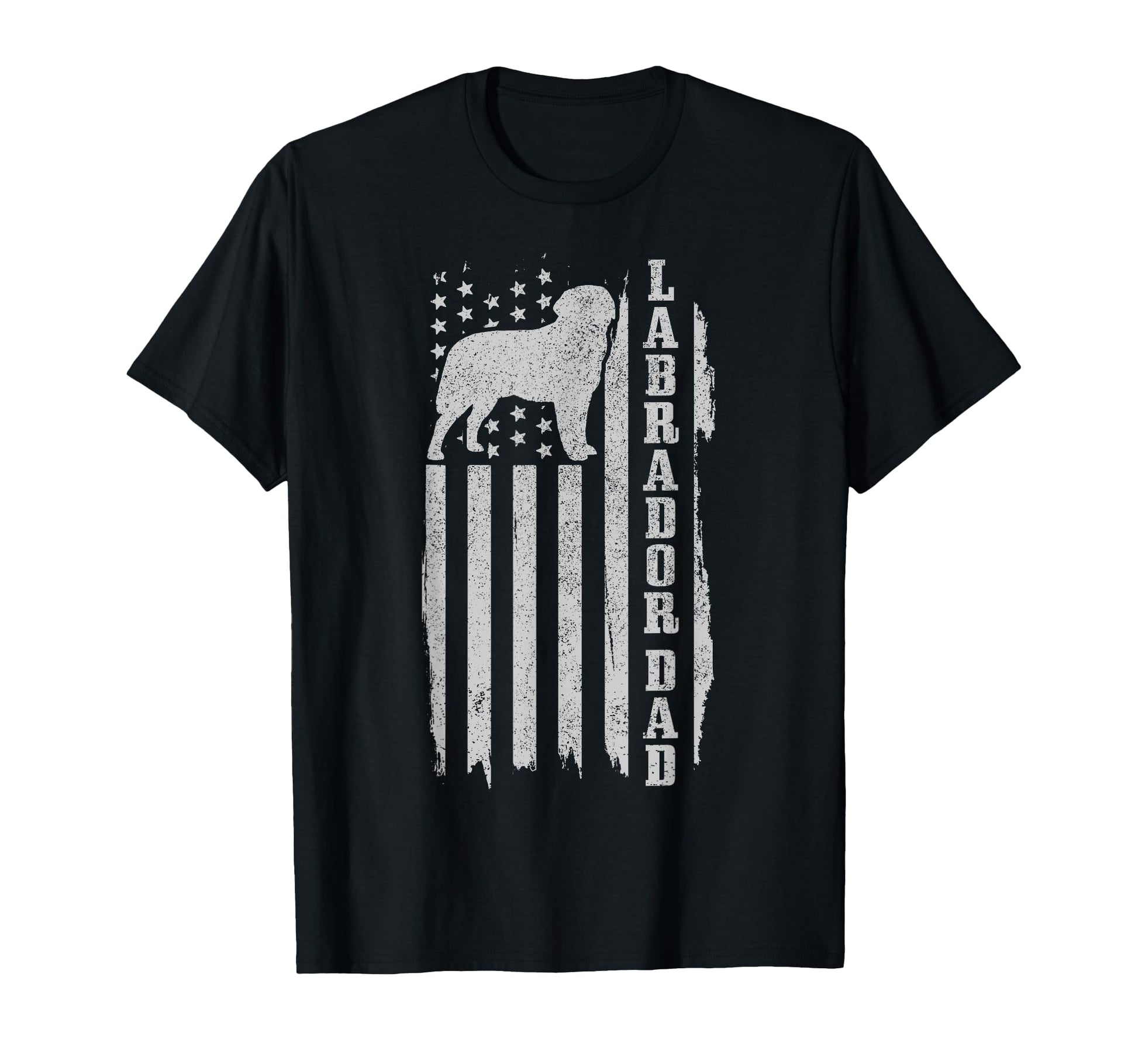 Best Labrador Dad Ever Patriotic Co T-Shirt - Fun Novelty Design for Adults - T-Shirt, Sweatshirt, Hoodie