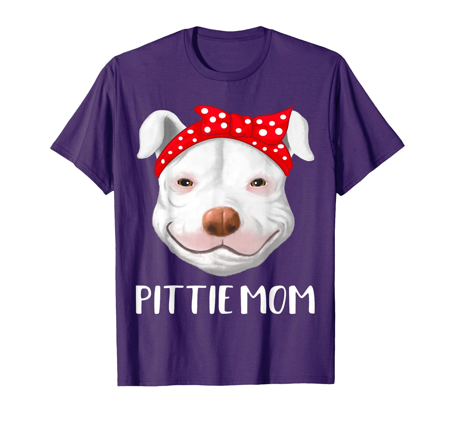 Pitbull Dog Lovers Pittie Mom Mothers T-Shirt - Unique Graphic for Adults - T-Shirt, Sweatshirt, Hoodie