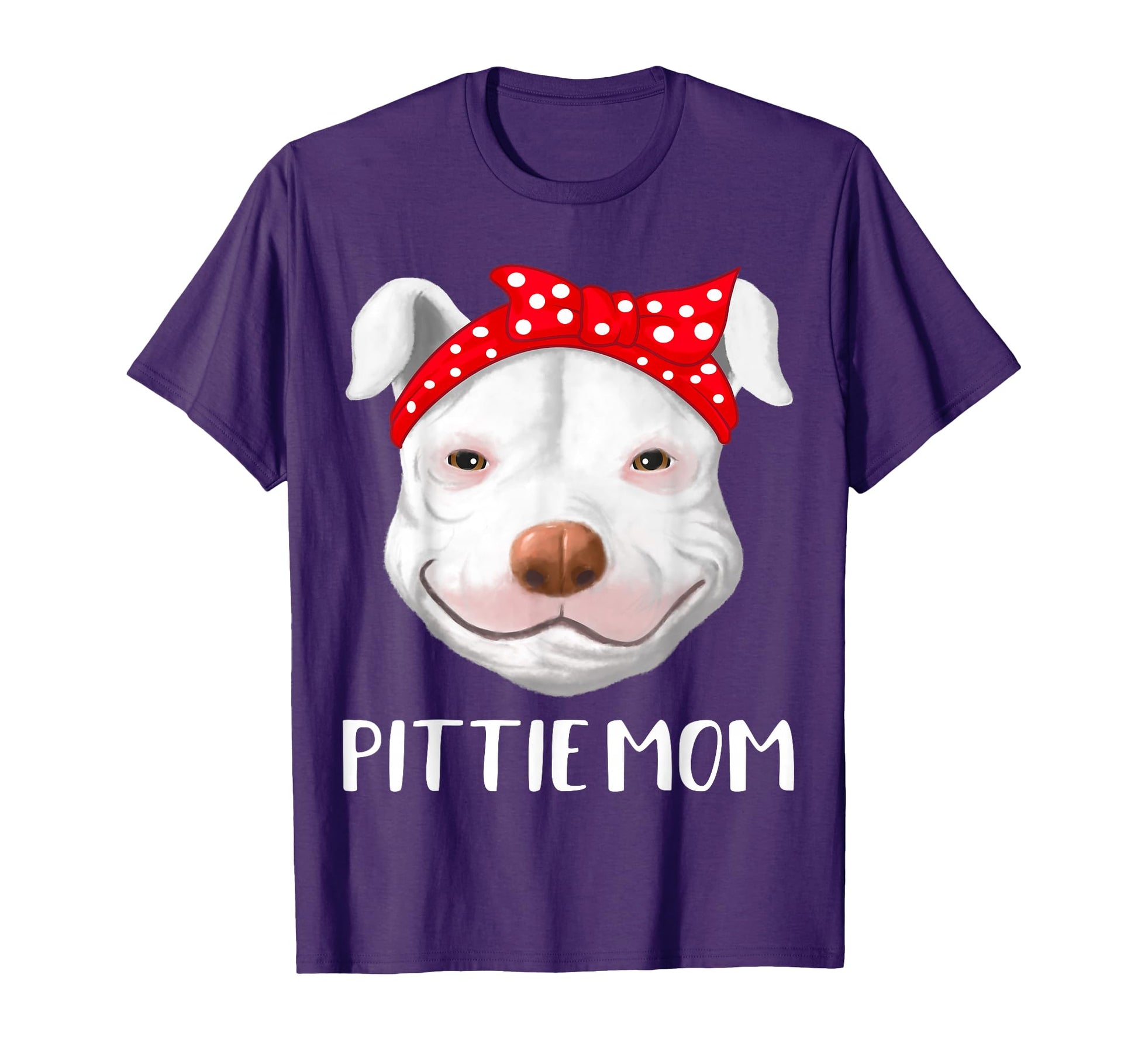 Pitbull Dog Lovers Pittie Mom Mothers T-Shirt - Unique Graphic for Adults - T-Shirt, Sweatshirt, Hoodie
