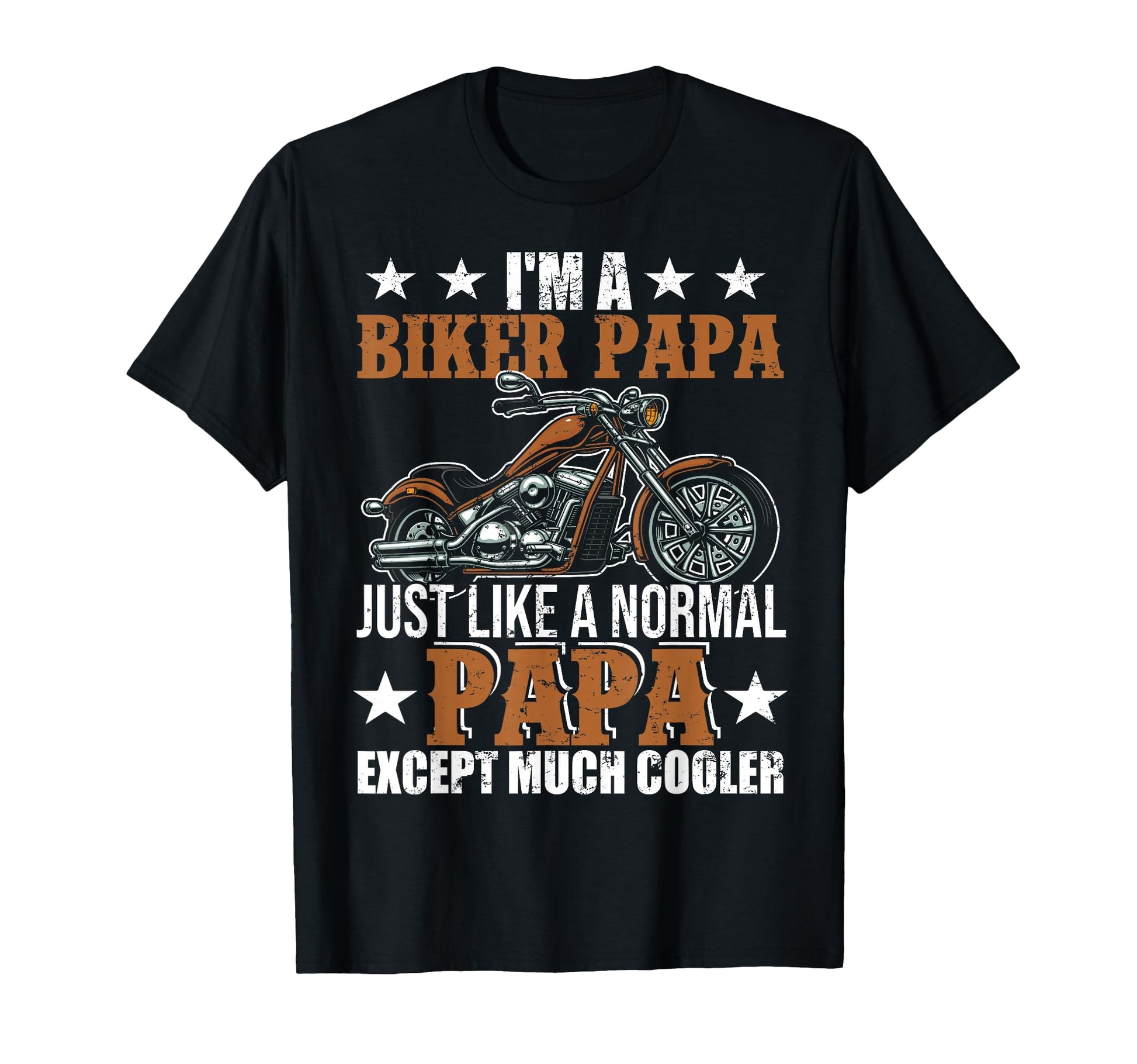Im Biker Papa Happy Fathers Day Matching T-Shirt - Minimalist Print Unisex - T-Shirt, Sweatshirt, Hoodie