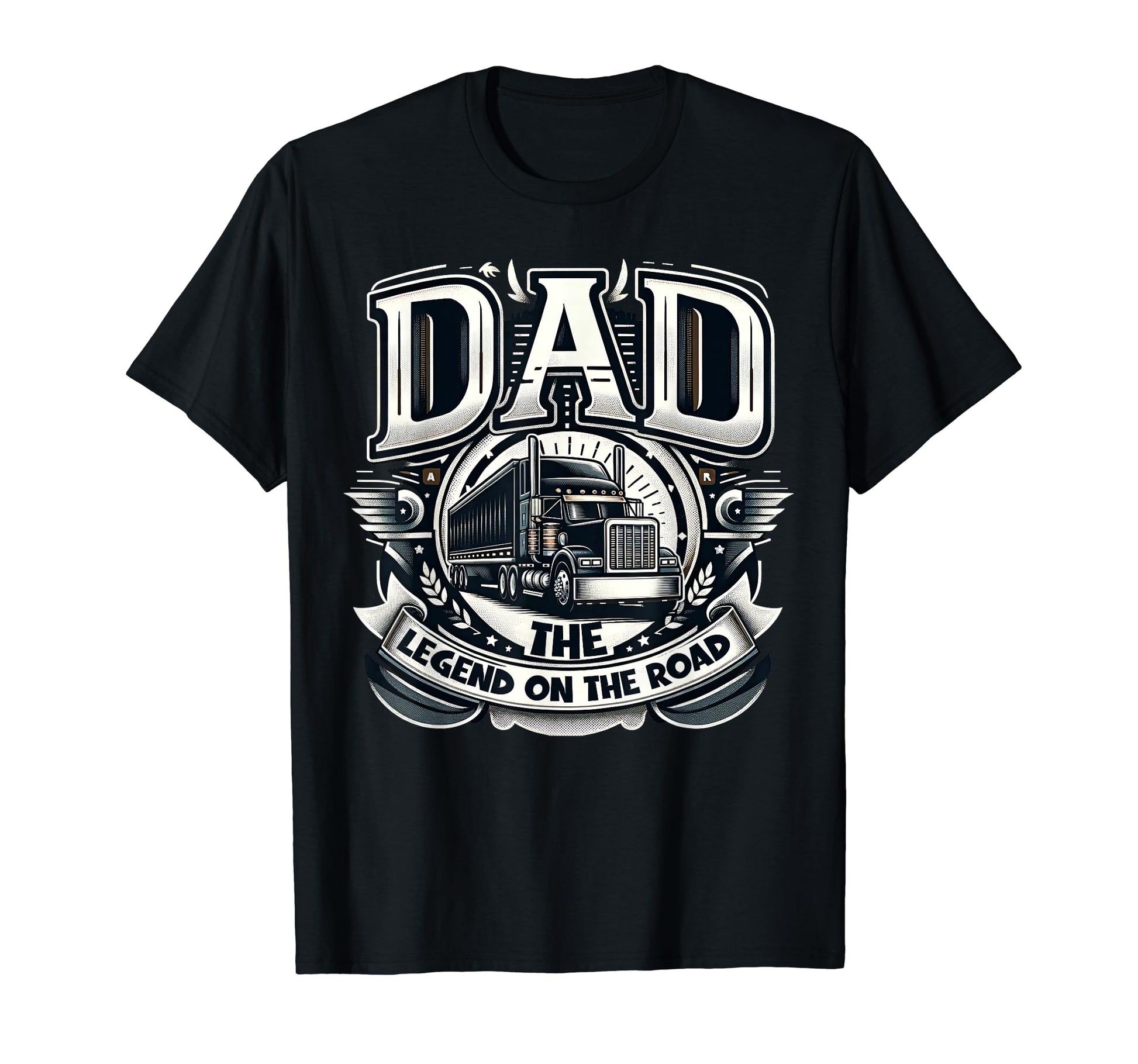 Dad Fathers Day Dad Legend Road Dad T-Shirt - Minimalist Print for Adults - T-Shirt, Sweatshirt, Hoodie