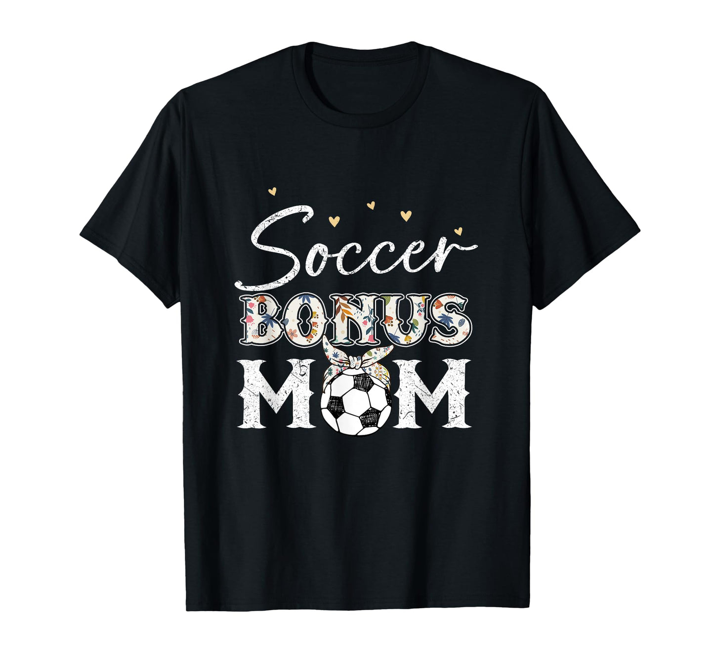 Soccer Stepmom Soccer Bonus Mom T-Shirt - Graphic Print for Adults - T-Shirt, Sweatshirt, Hoodie