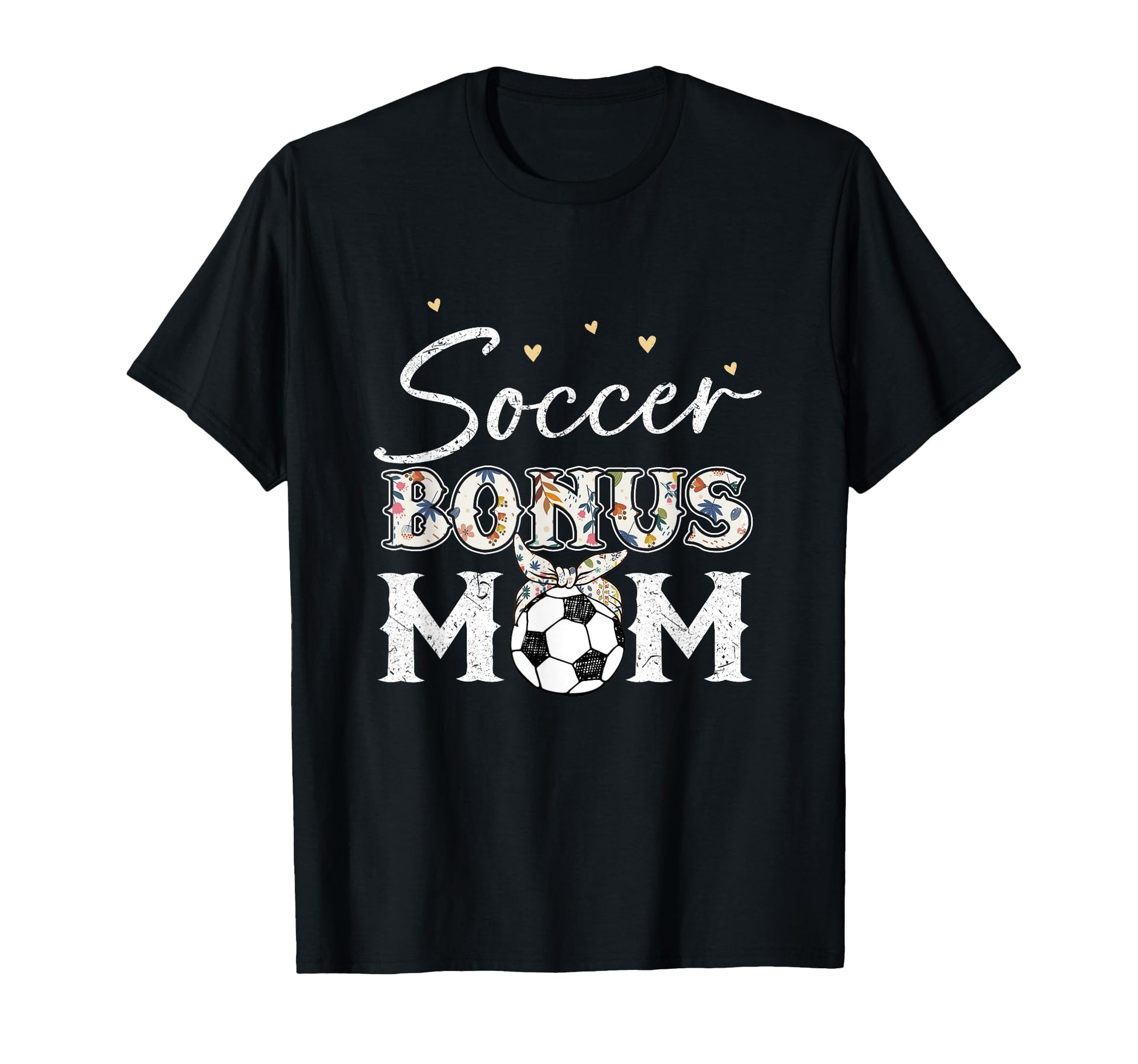 Soccer Stepmom Soccer Bonus Mom T-Shirt - Graphic Print for Adults - T-Shirt, Sweatshirt, Hoodie