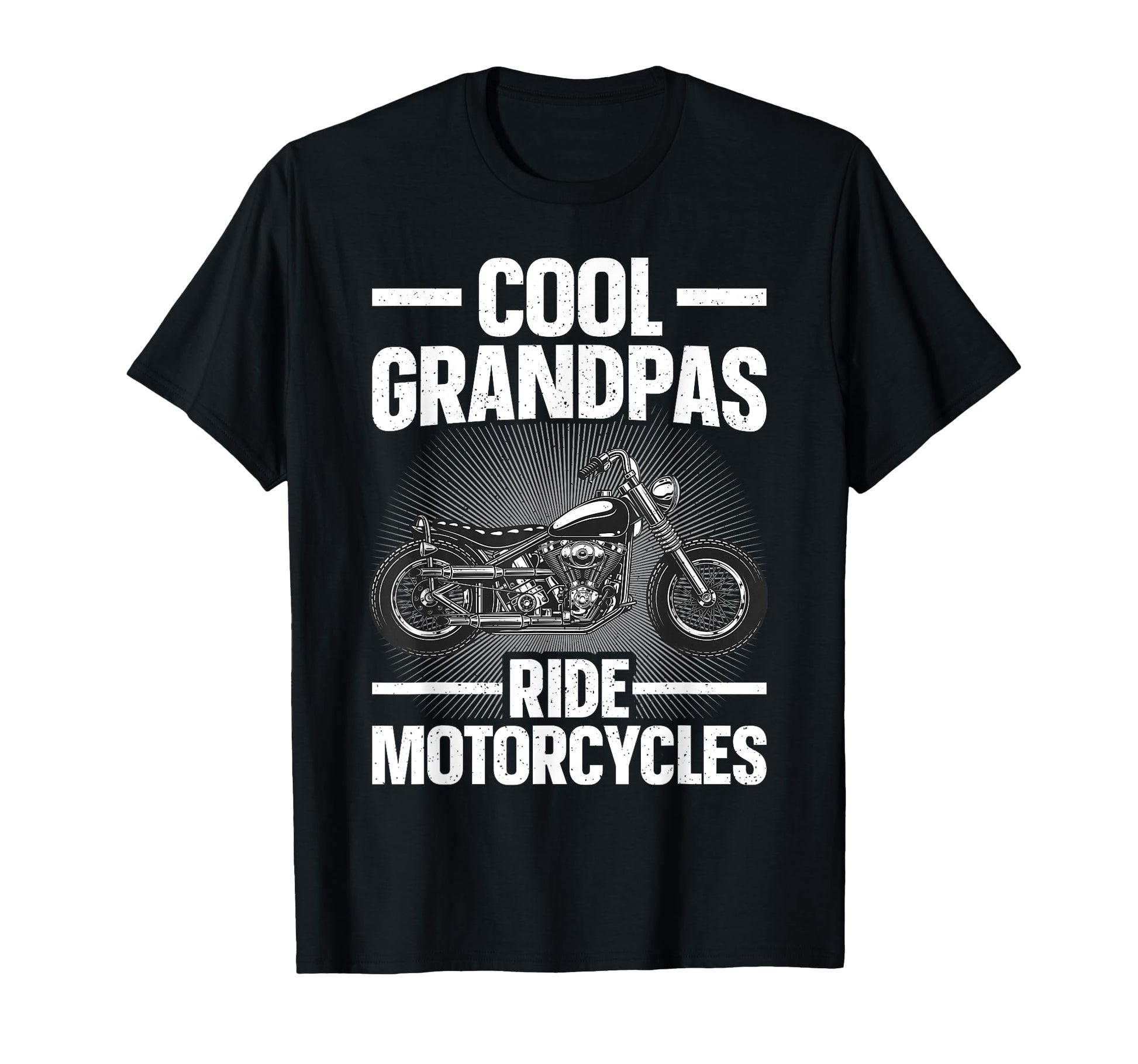 Motorcycle Grandpa Art Dad Rider T-Shirt - Unique Graphic Men Women - T-Shirt, Sweatshirt, Hoodie