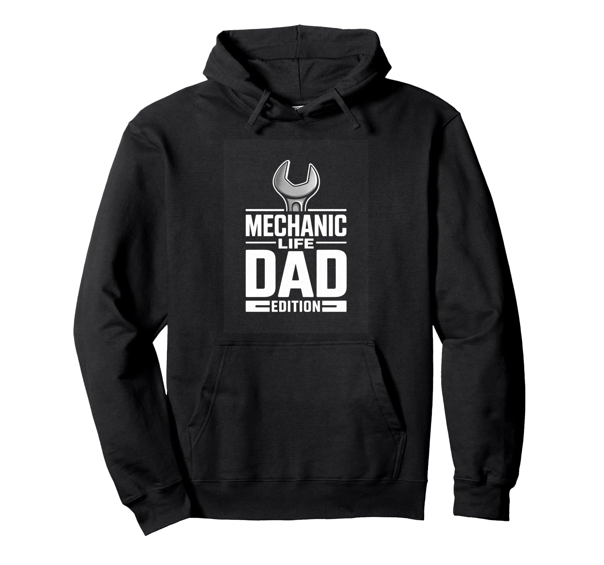 Mechanic Life Dad Fathers Day Garage Hoodie - Unique Graphic for Adults - T-Shirt, Sweatshirt, Hoodie