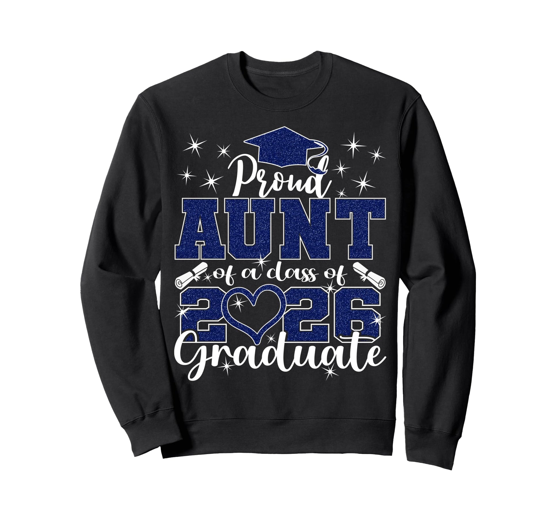 Super Proud Aunt 2026 Sweatshirt - Casual Everyday Wear for Adults - T-Shirt, Sweatshirt, Hoodie