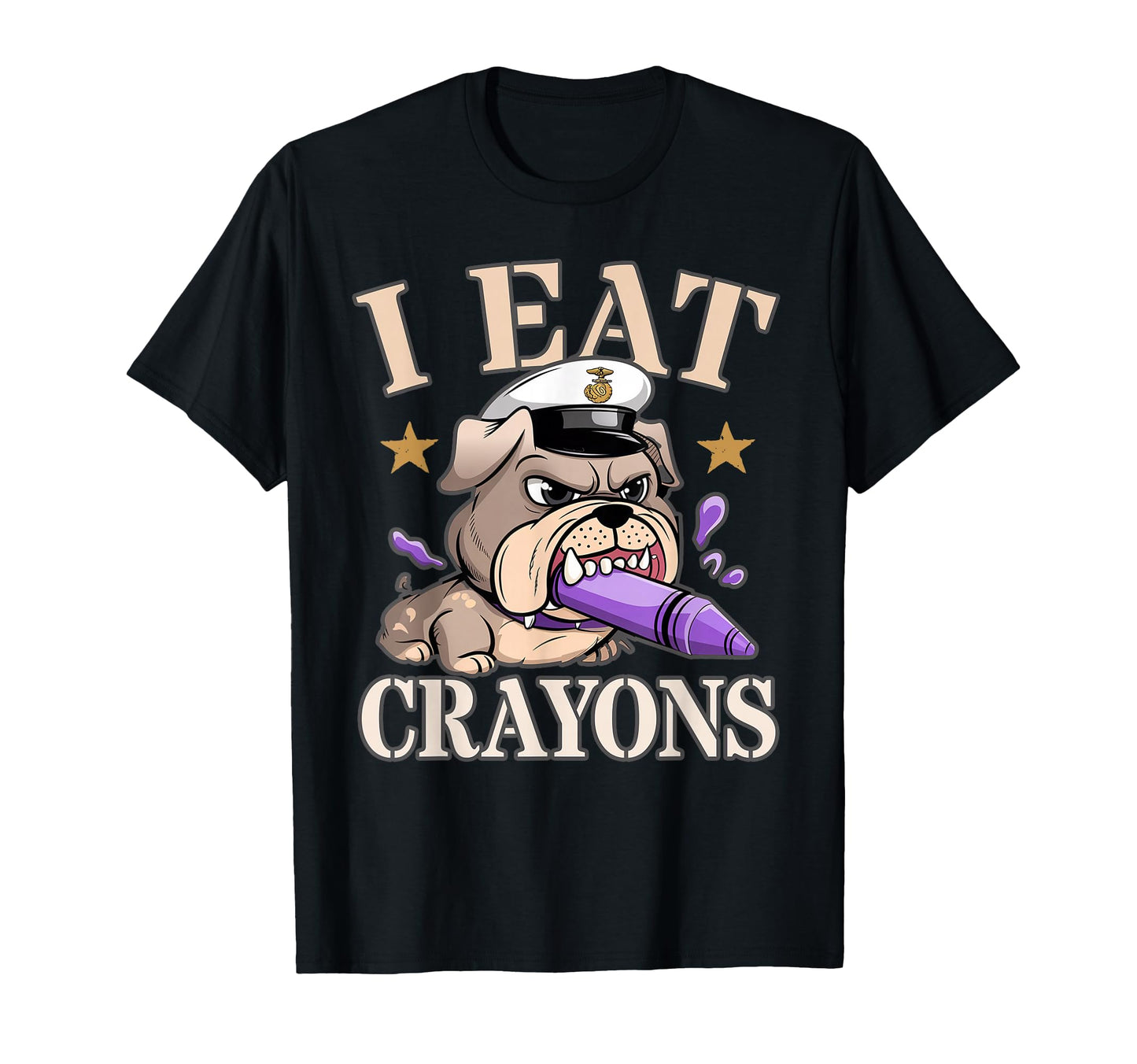 Sarcastic I Eat Crayons Veterans T-Shirt - Casual Everyday Wear Men Women - T-Shirt, Sweatshirt, Hoodie