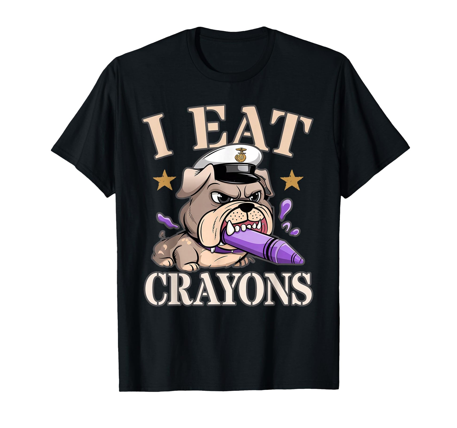 Sarcastic I Eat Crayons Veterans T-Shirt - Casual Everyday Wear Men Women - T-Shirt, Sweatshirt, Hoodie
