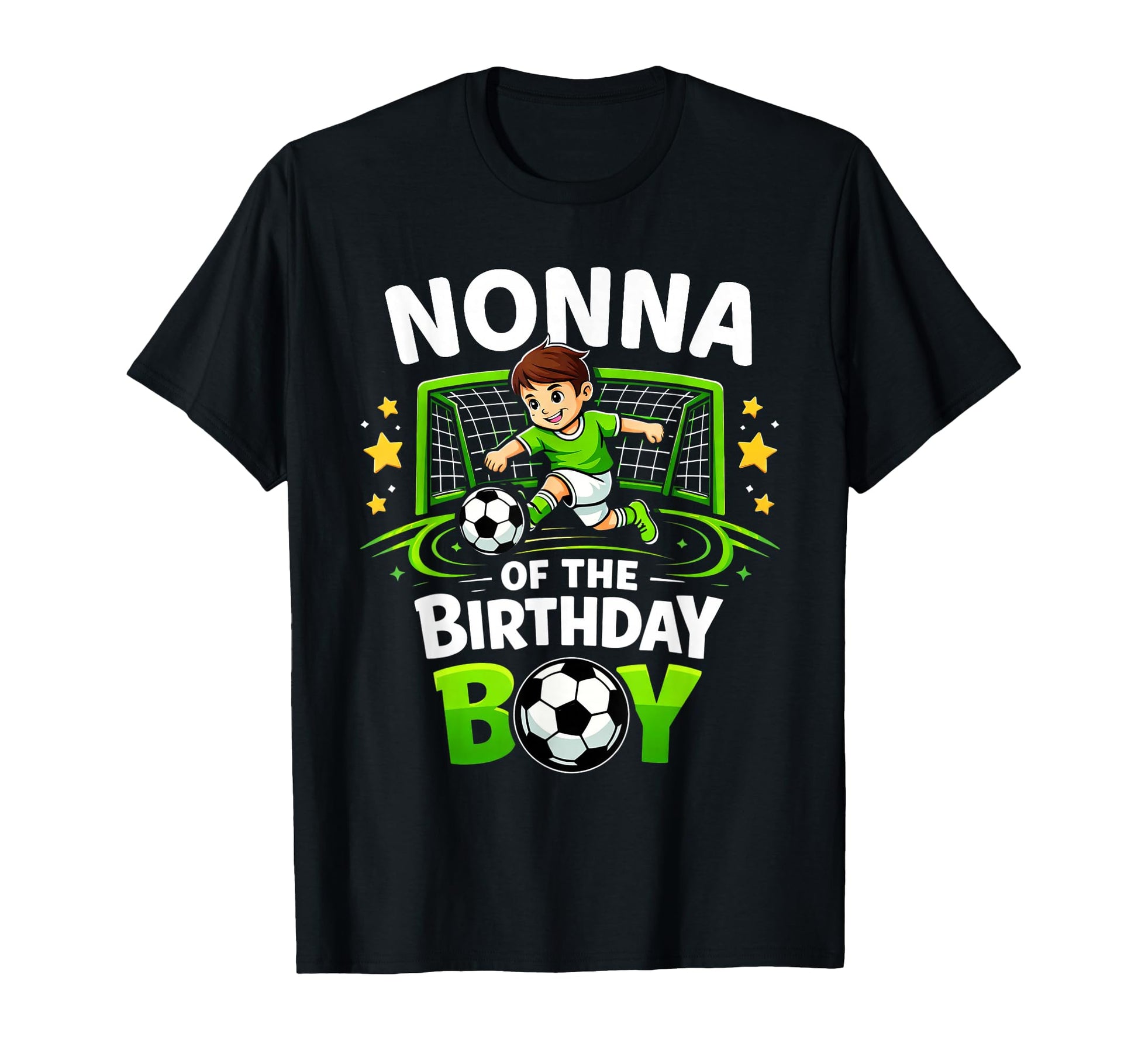 Nonna Birthday Soccer Ball Funny T-Shirt - Fun Novelty Design Unisex - T-Shirt, Sweatshirt, Hoodie
