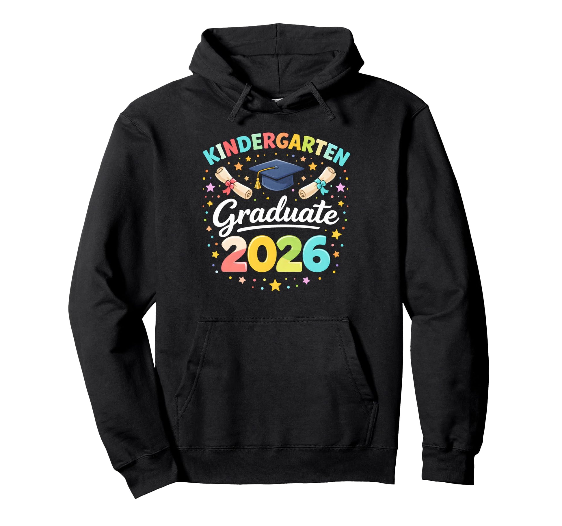 Kindergarten Graduation School Class 2026 Hoodie - Streetwear Style Unisex - T-Shirt, Sweatshirt, Hoodie