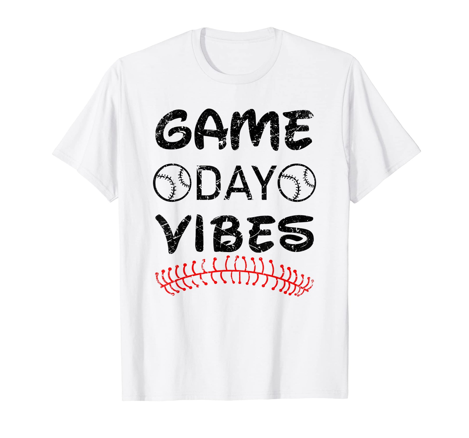 Funny Baseball Mom Dad Game Day Vibes T-Shirt - Streetwear Style Men Women - T-Shirt, Sweatshirt, Hoodie