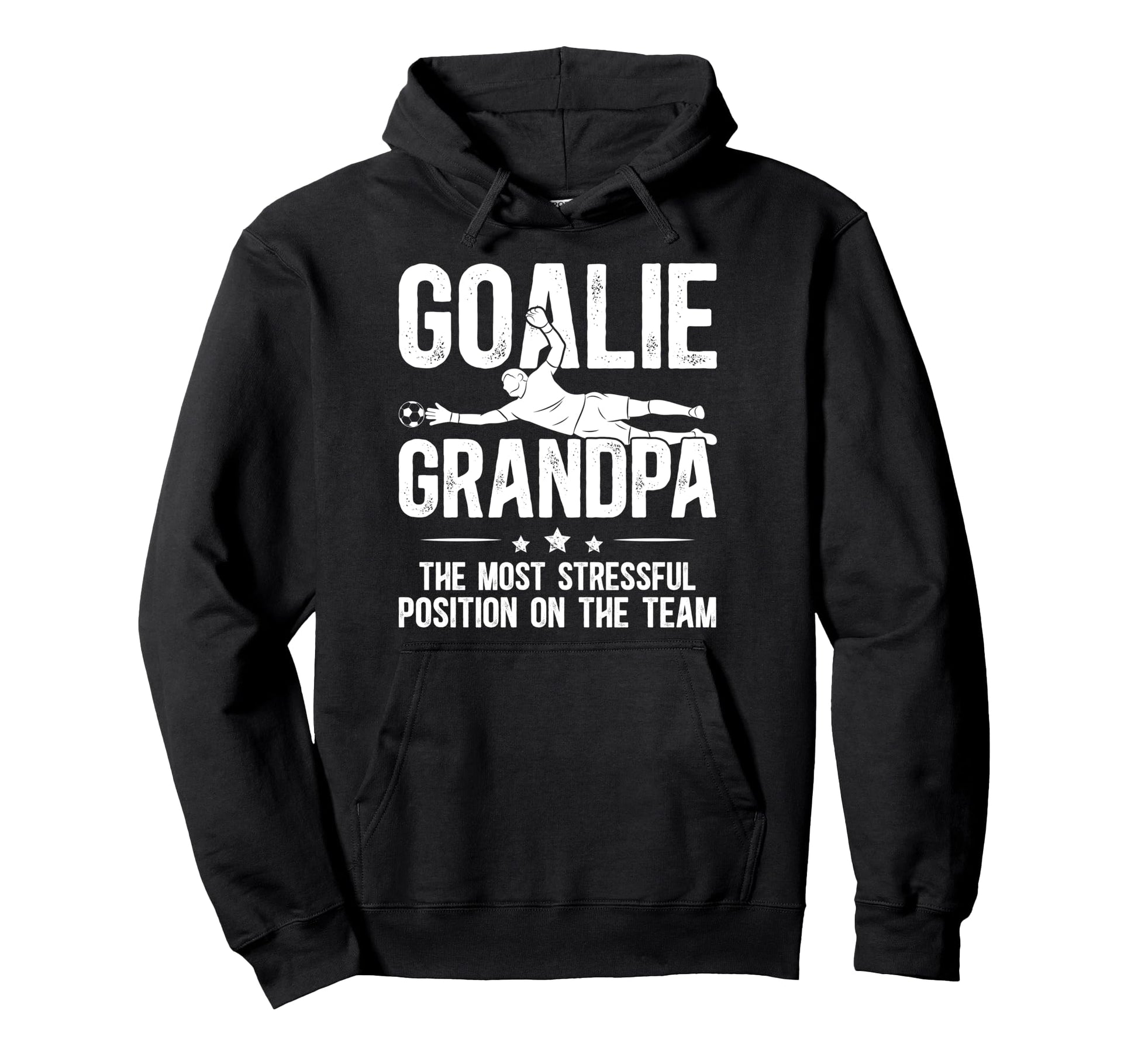 Funny Soccer Goalie Grandpa Soccer Hoodie - Aesthetic Graphic for Adults - T-Shirt, Sweatshirt, Hoodie