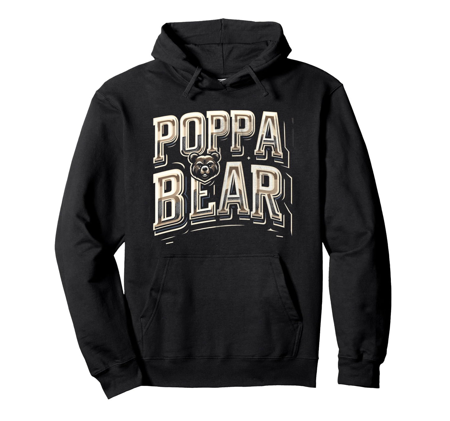 Poppa Bear Funny Bears Animal Lover Hoodie - Fun Novelty Design for Adults - T-Shirt, Sweatshirt, Hoodie