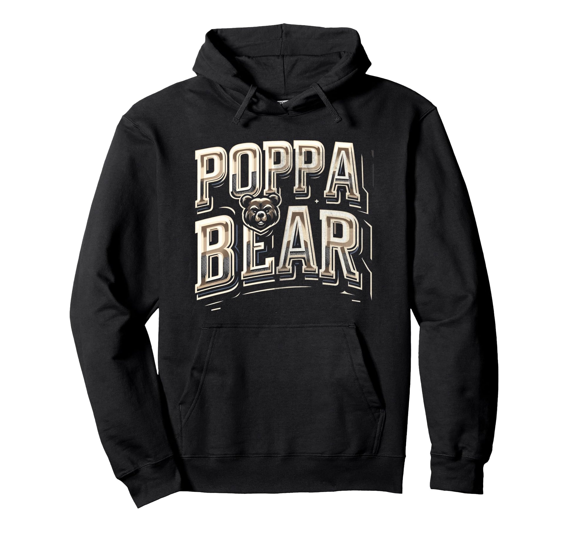 Poppa Bear Funny Bears Animal Lover Hoodie - Fun Novelty Design for Adults - T-Shirt, Sweatshirt, Hoodie