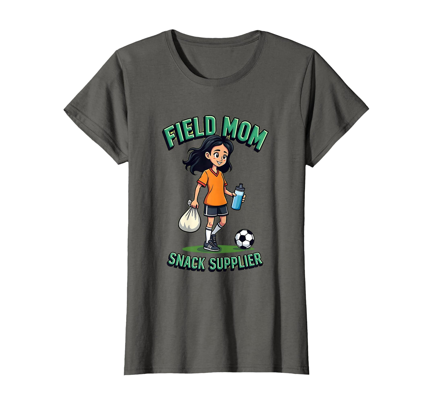Field Mom Snack Supplier Soccer Parent T-Shirt - Trendy Graphic Unisex - T-Shirt, Sweatshirt, Hoodie