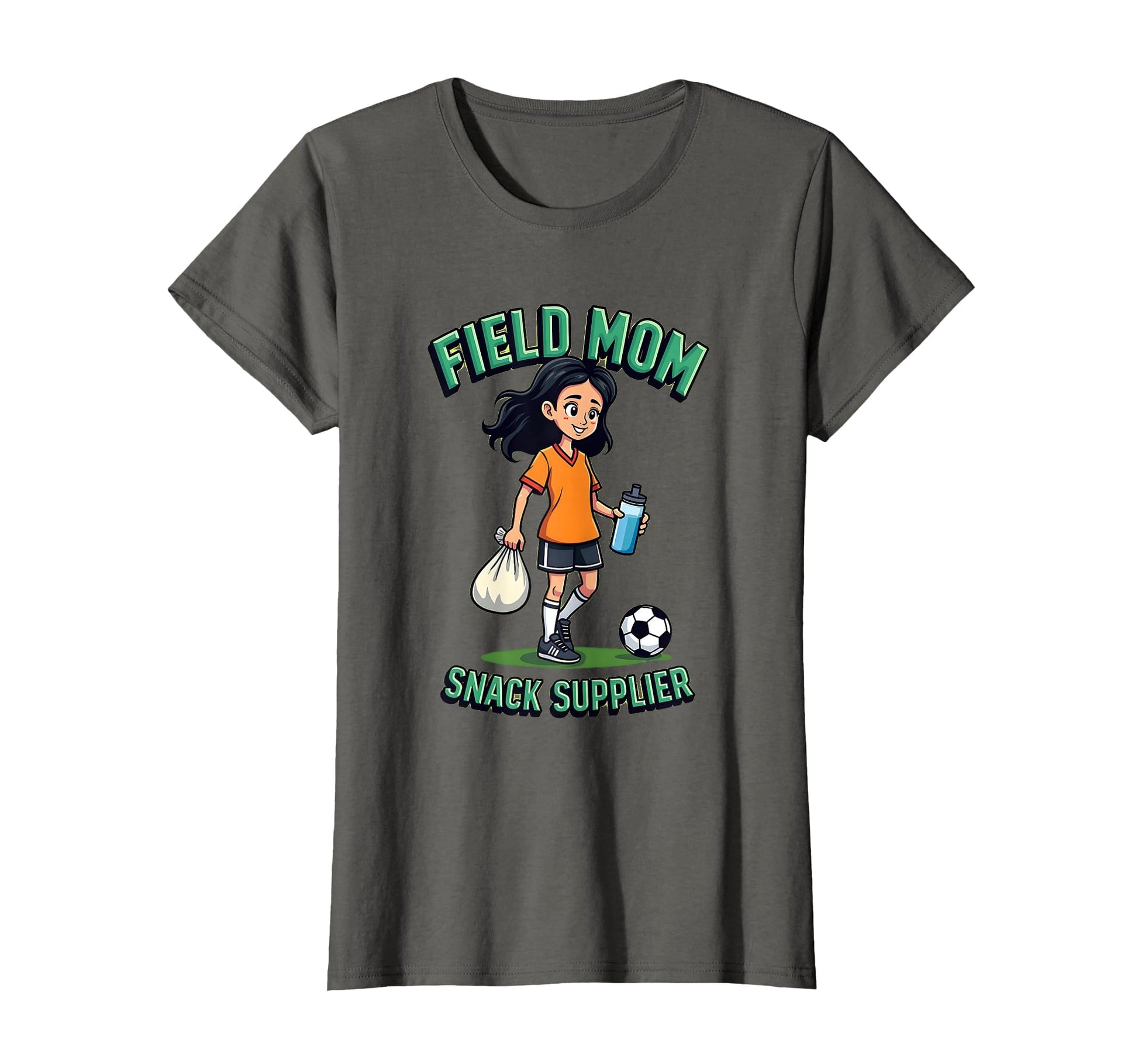 Field Mom Snack Supplier Soccer Parent T-Shirt - Trendy Graphic Unisex - T-Shirt, Sweatshirt, Hoodie