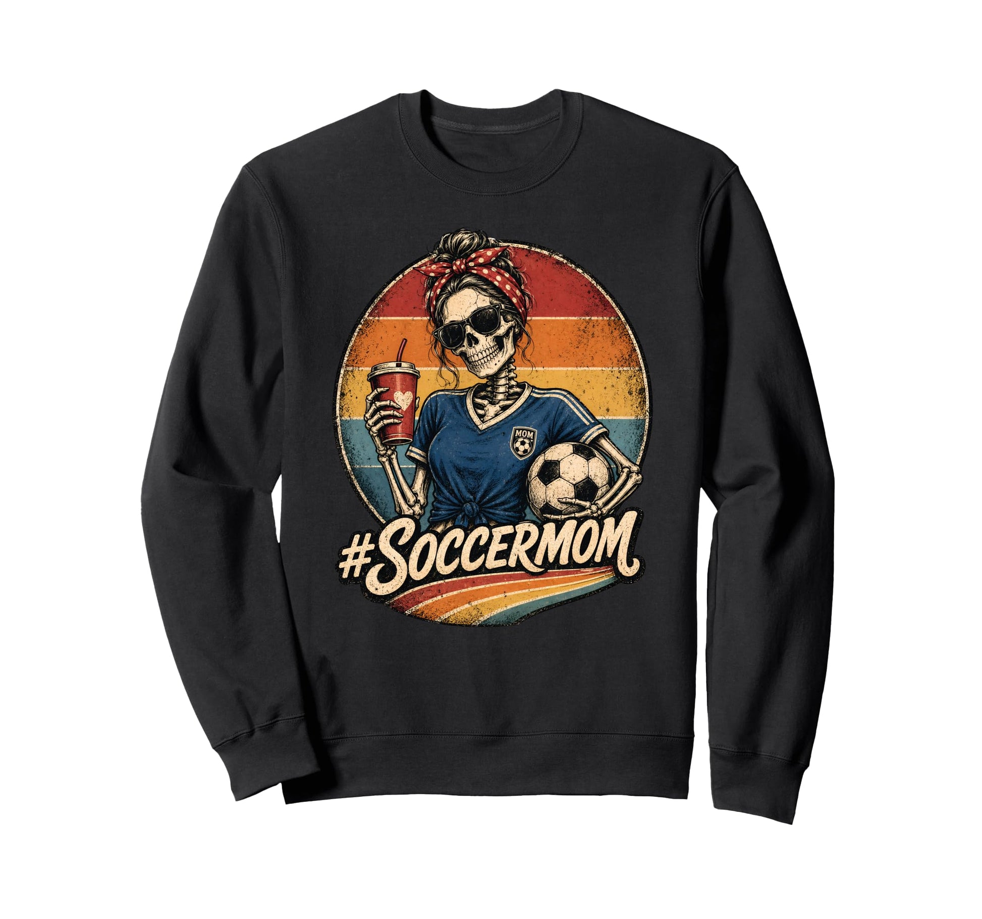 Soccer Mom Soccer Mama Soccer Momlife Sweatshirt - Custom Art Print Unisex - T-Shirt, Sweatshirt, Hoodie
