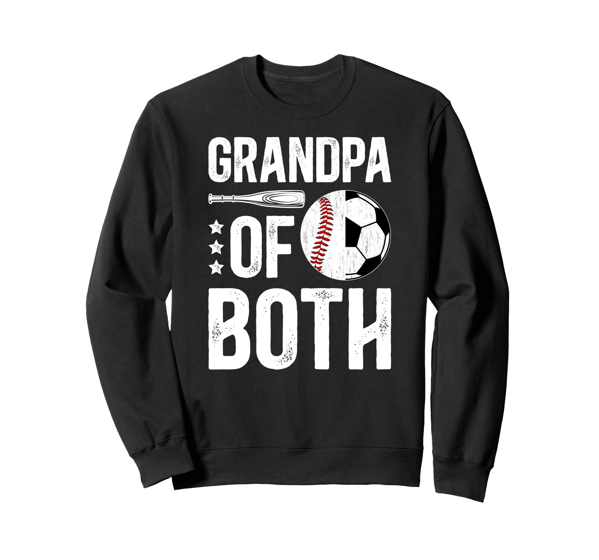 Grandpa Both Baseball Soccer Sweatshirt - Streetwear Style Men Women - T-Shirt, Sweatshirt, Hoodie